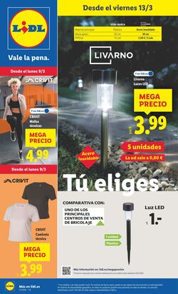 Folleto Lidl 09.03.2026 - 15.03.2026