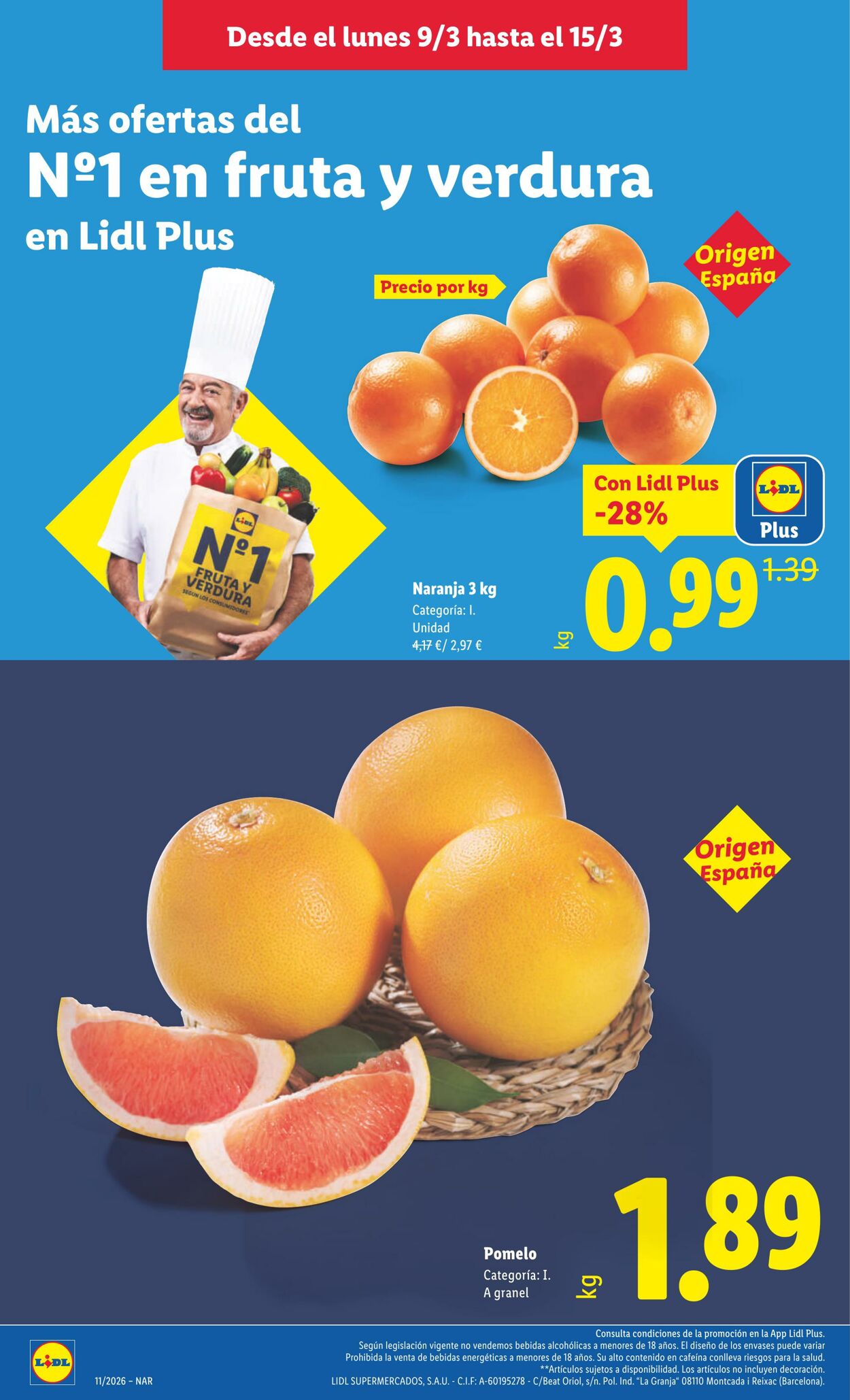 Folleto Lidl 02.03.2026 - 08.03.2026
