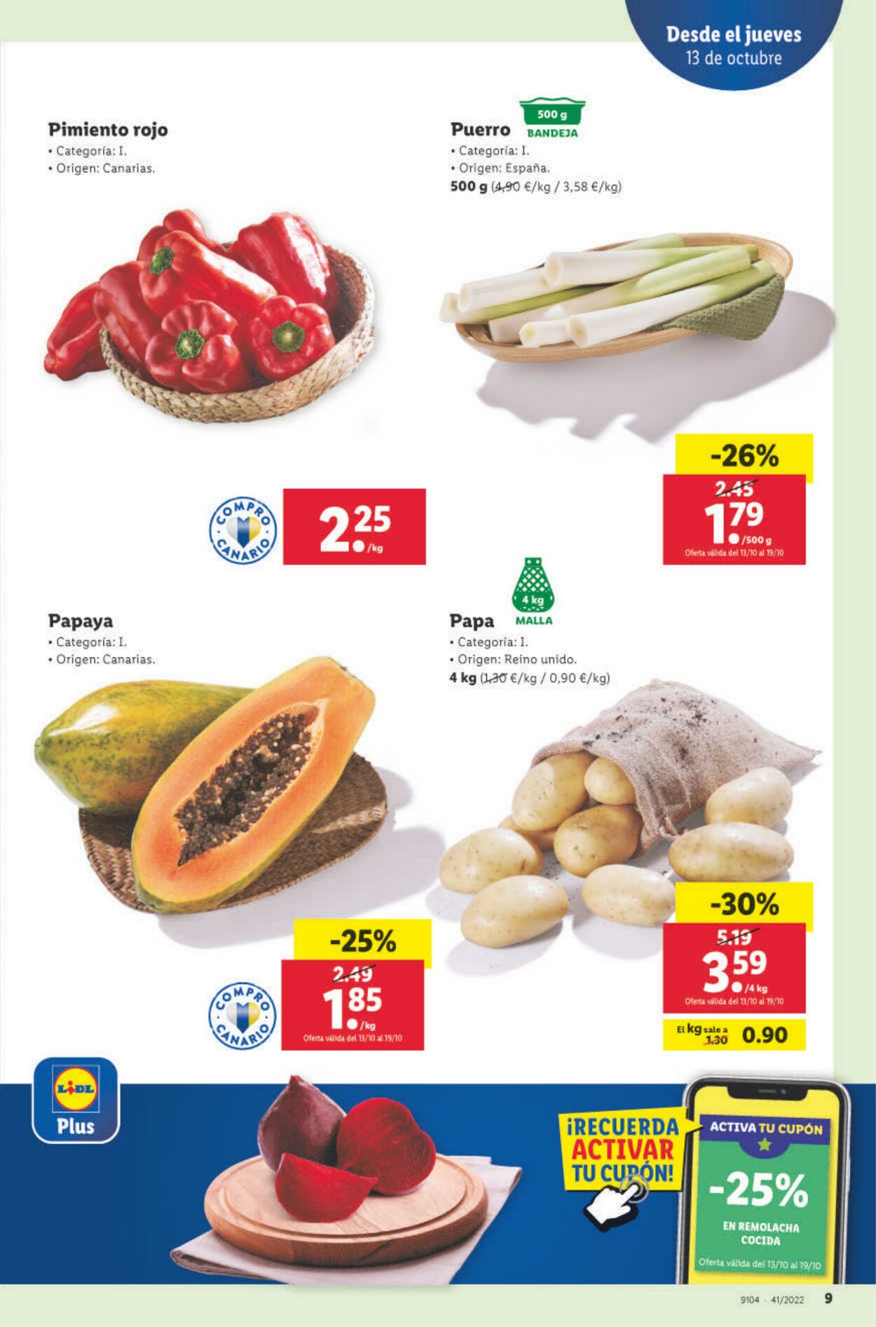 Folleto Lidl 13.10.2022 - 19.10.2022