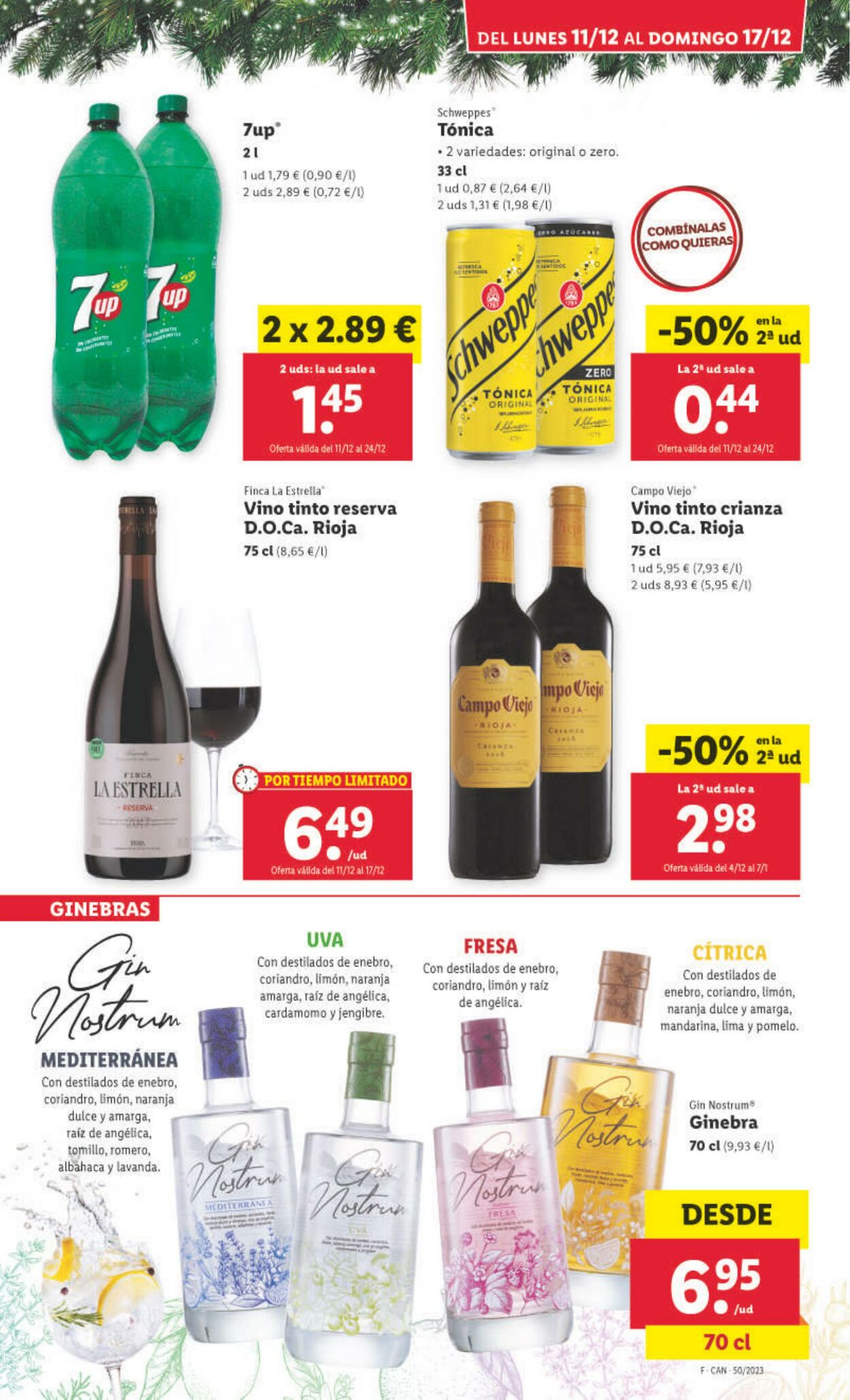 Folleto Lidl 11.12.2023 - 17.12.2023