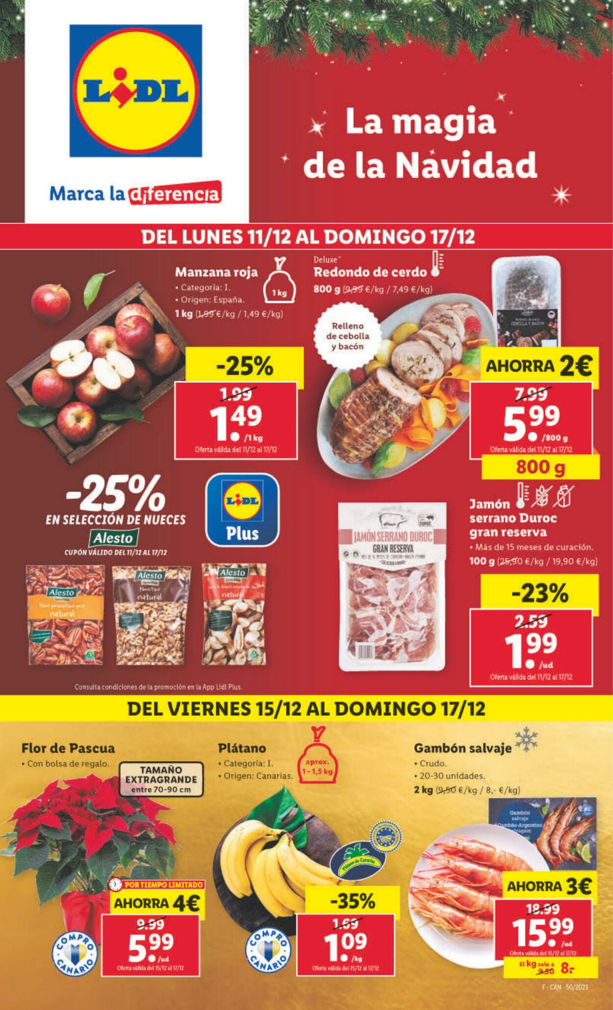 Folleto Lidl 11.12.2023 - 17.12.2023