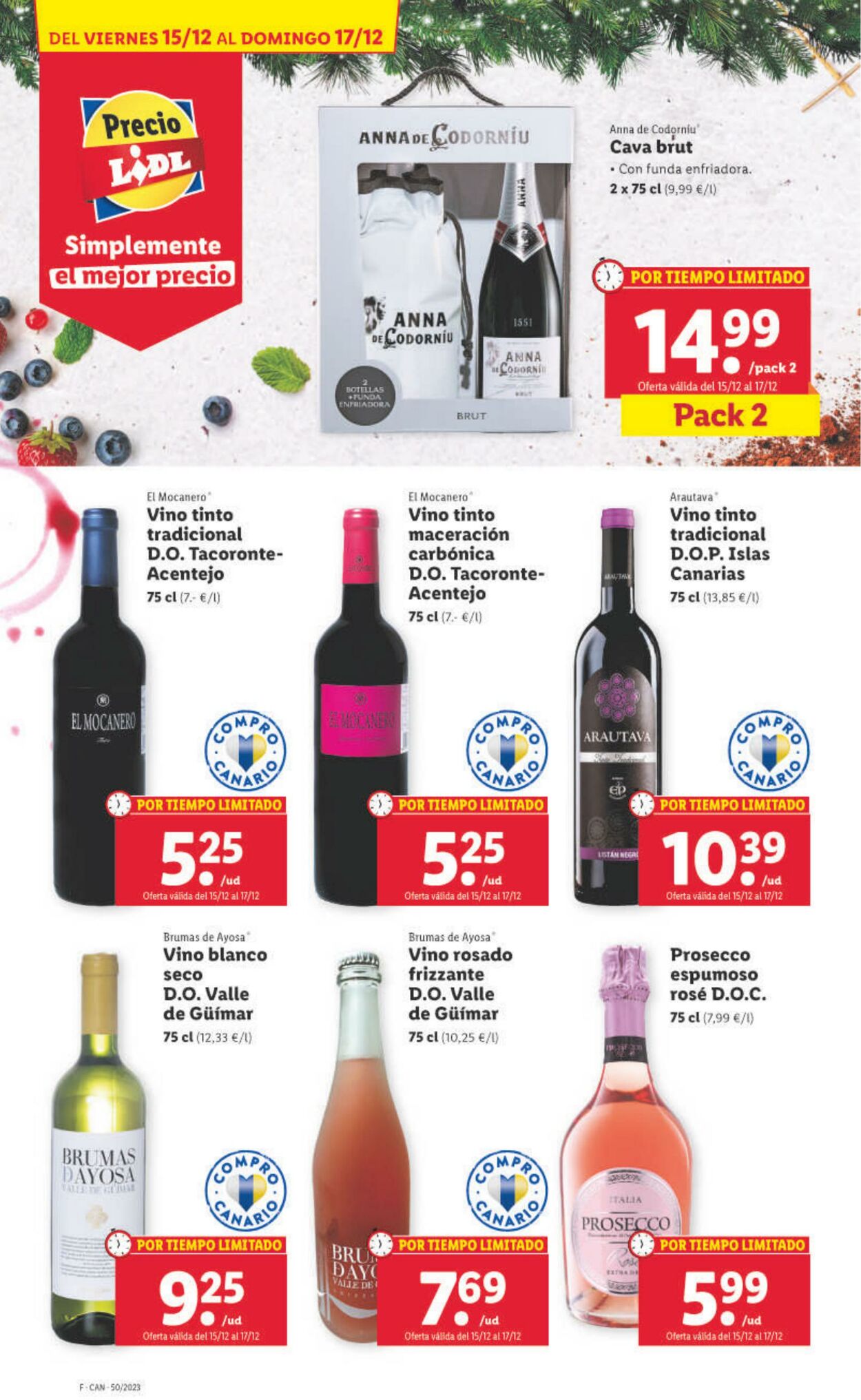 Folleto Lidl 11.12.2023 - 17.12.2023