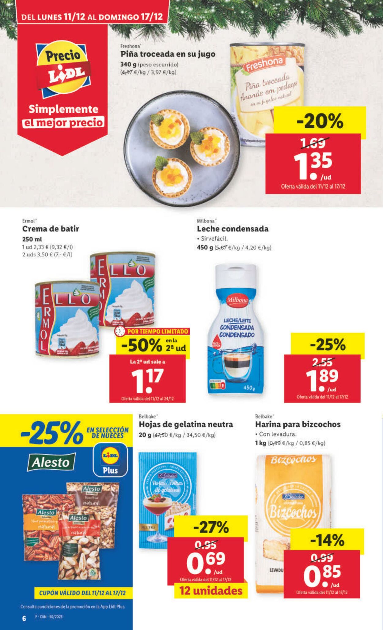 Folleto Lidl 11.12.2023 - 17.12.2023