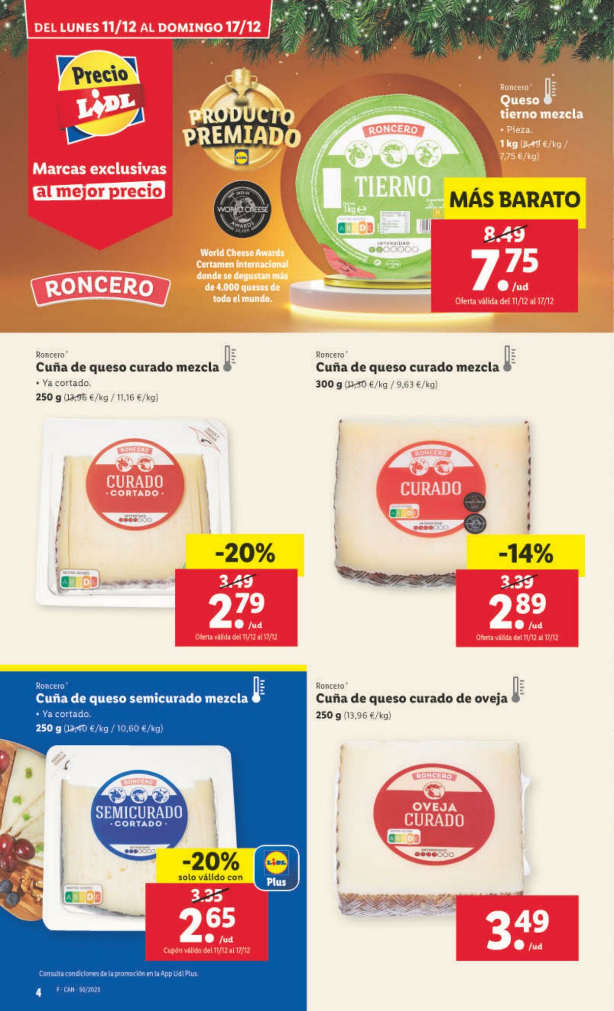 Folleto Lidl 11.12.2023 - 17.12.2023