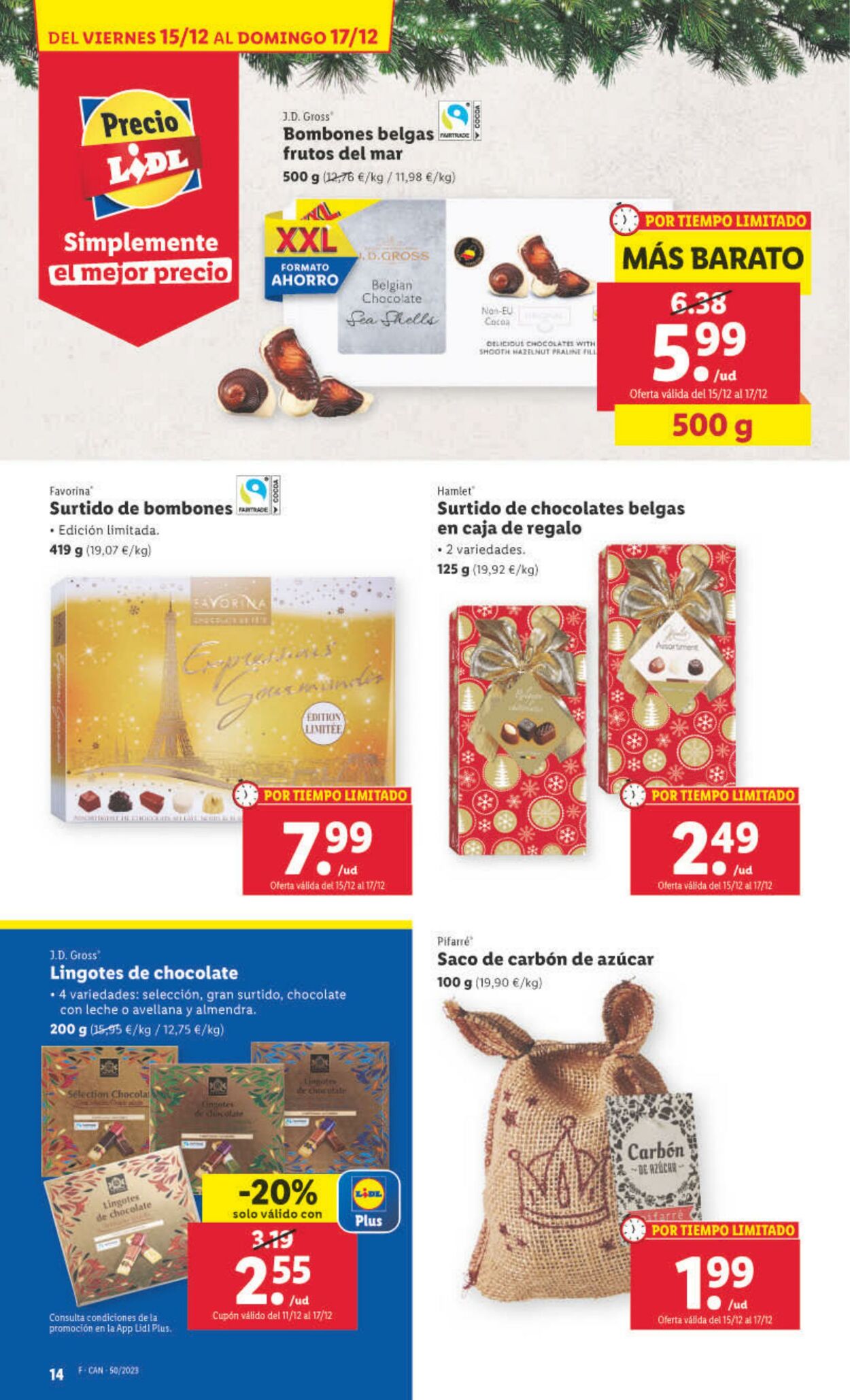 Folleto Lidl 11.12.2023 - 17.12.2023