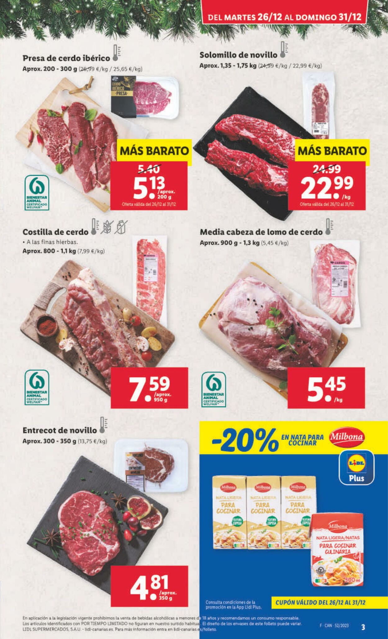 Folleto Lidl 25.12.2023 - 31.12.2023