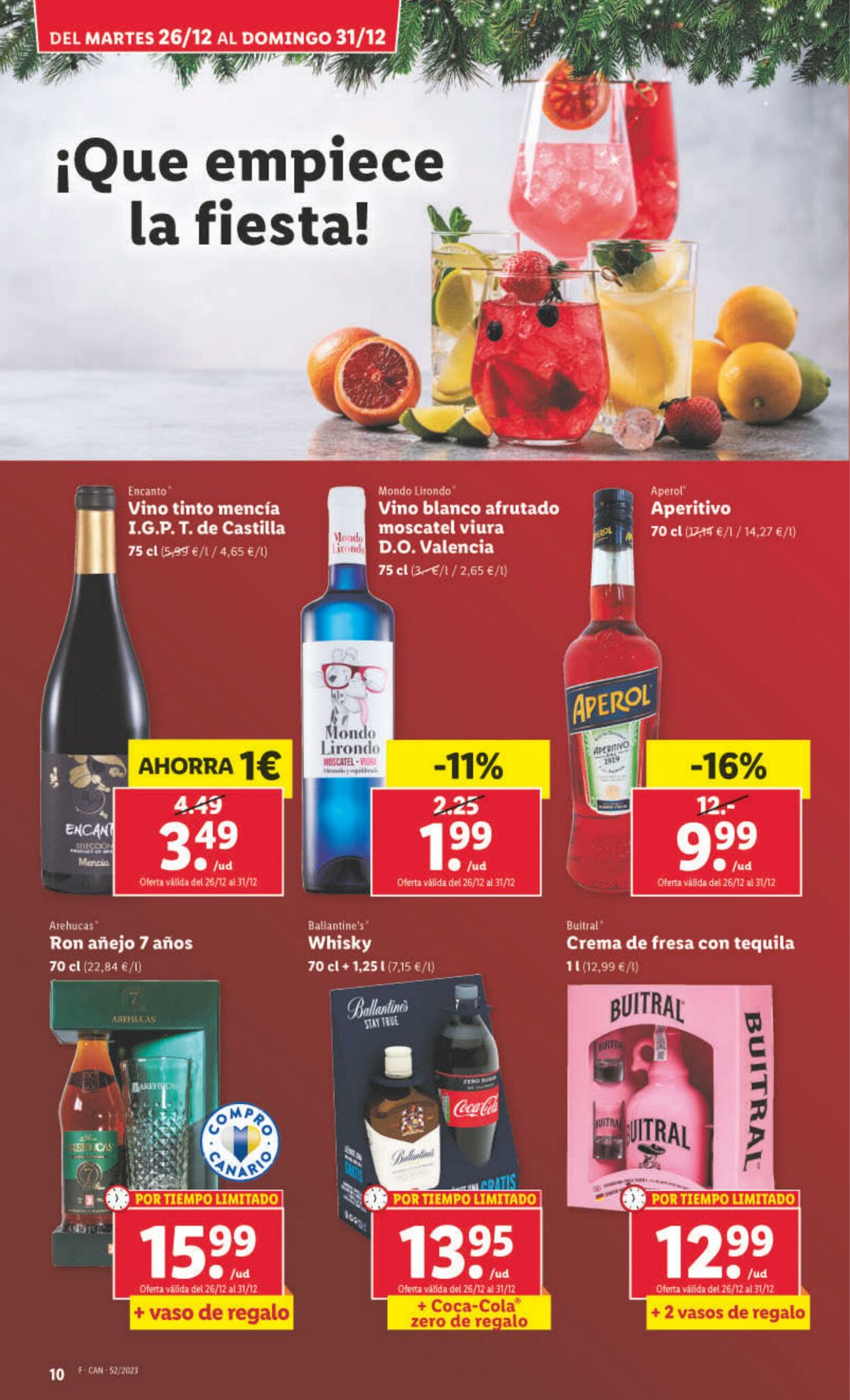 Folleto Lidl 25.12.2023 - 31.12.2023