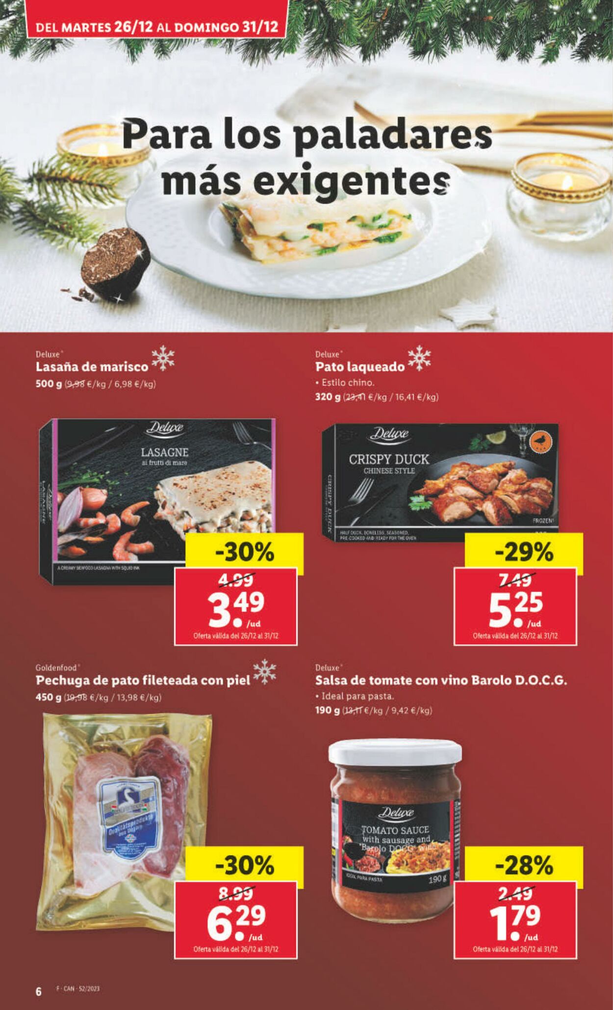 Folleto Lidl 25.12.2023 - 31.12.2023