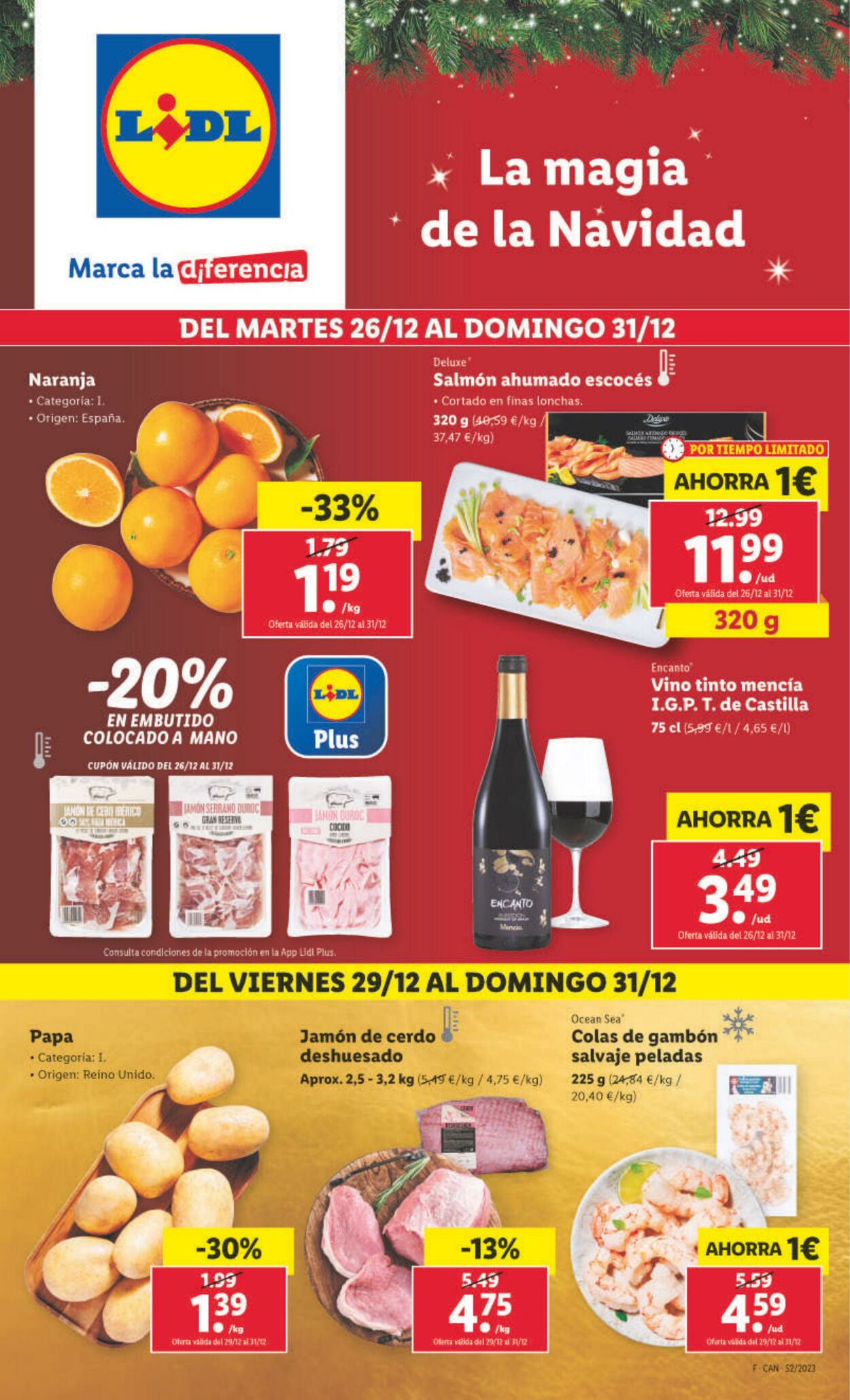 Folleto Lidl 25.12.2023 - 31.12.2023