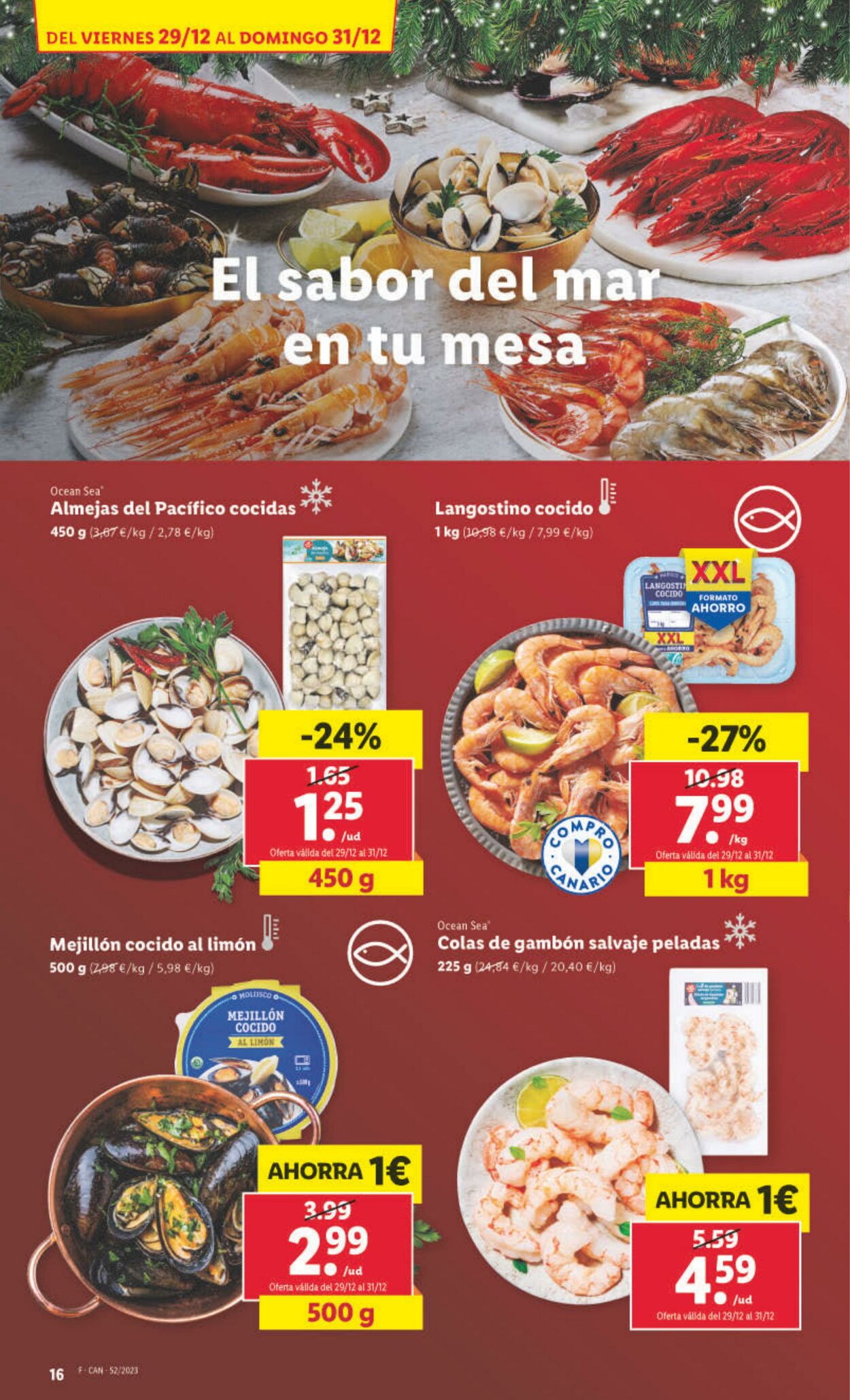 Folleto Lidl 25.12.2023 - 31.12.2023