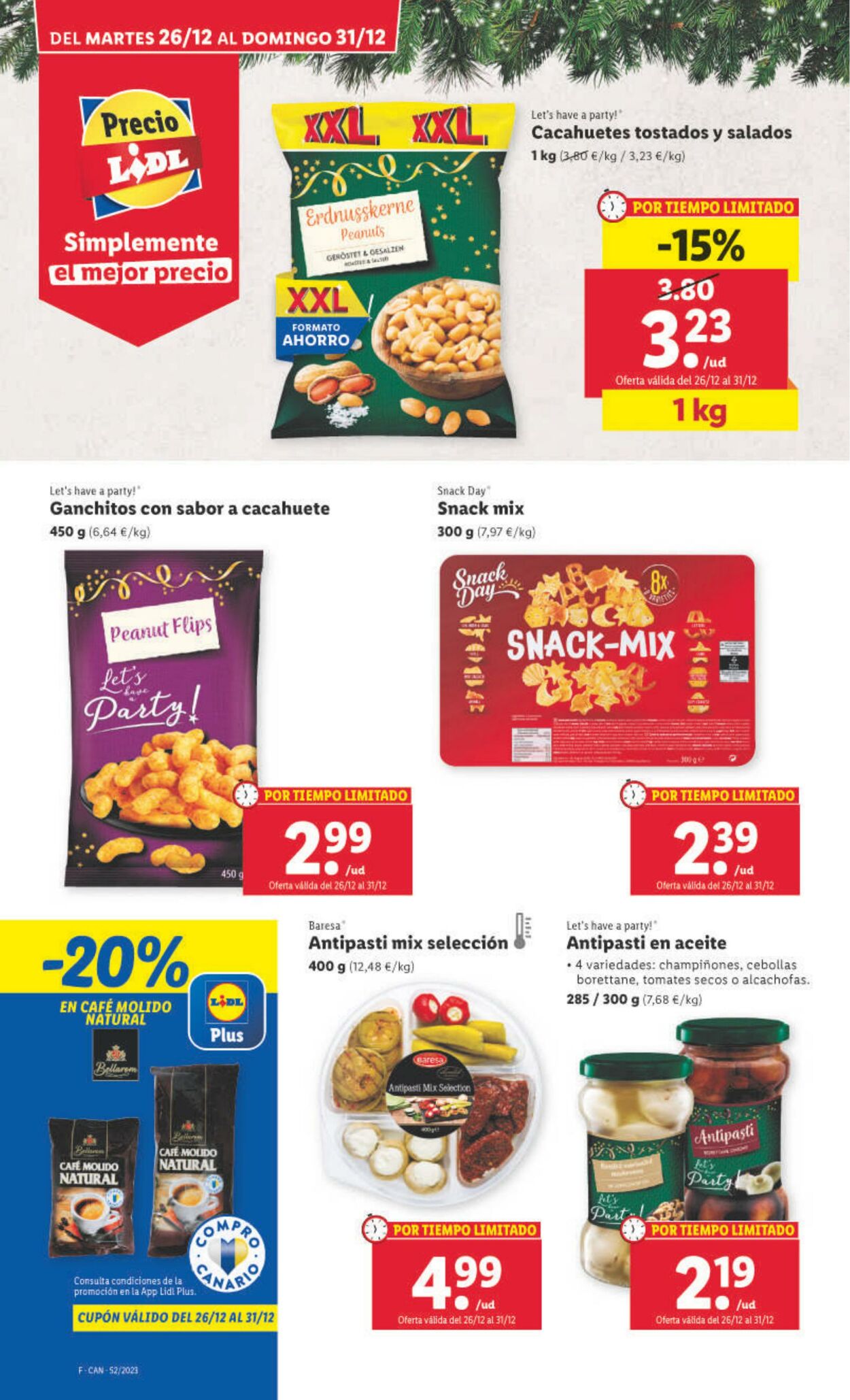 Folleto Lidl 25.12.2023 - 31.12.2023