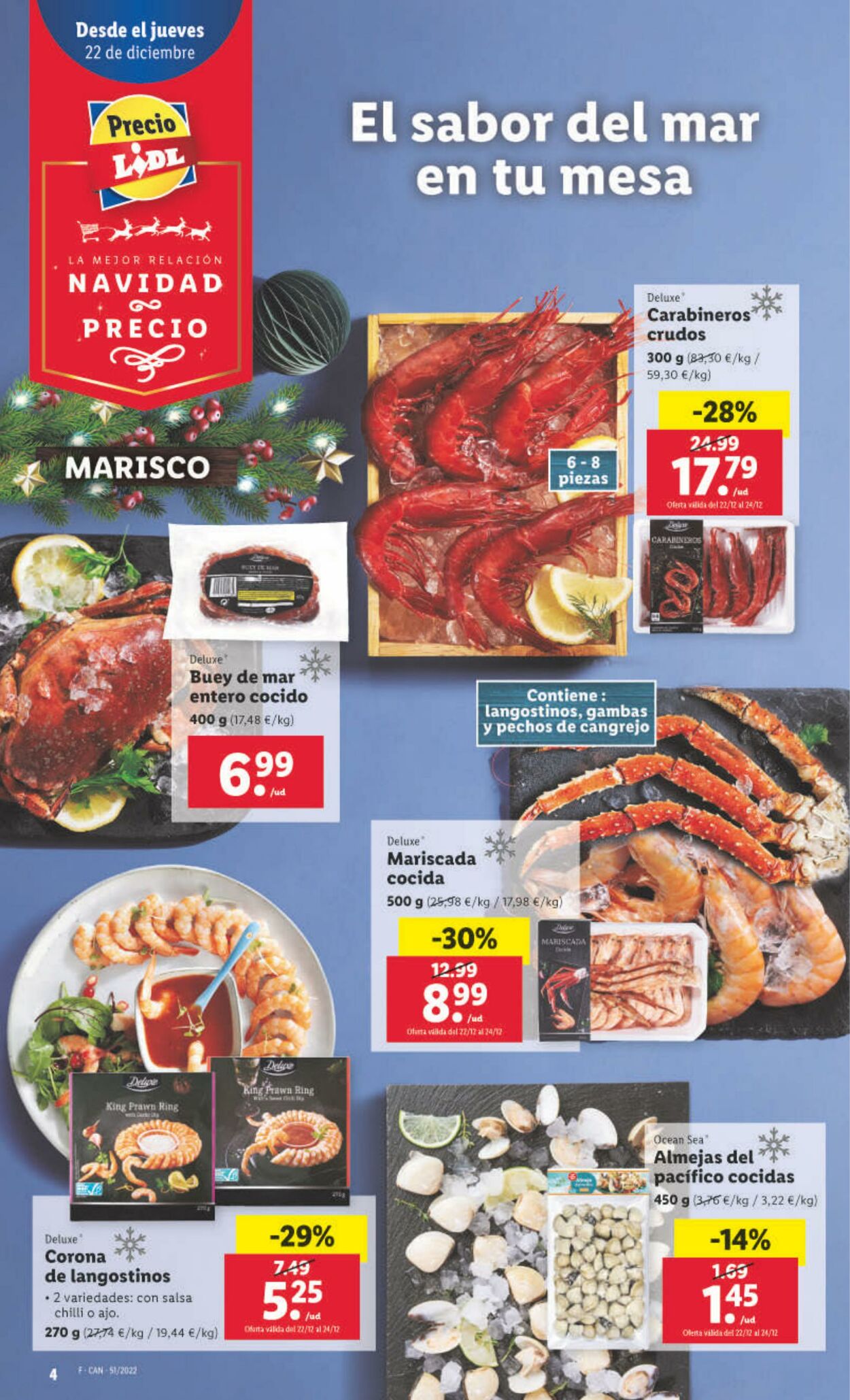 Folleto Lidl 22.12.2022 - 28.12.2022