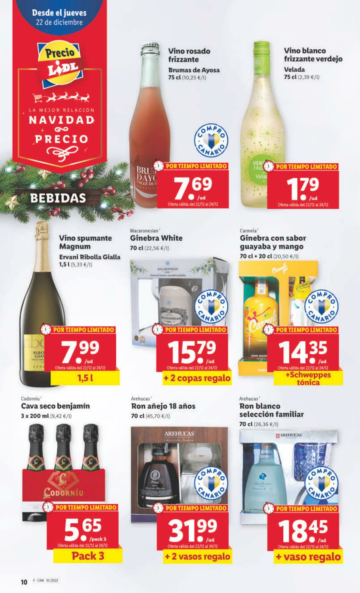 Folleto Lidl 22.12.2022 - 28.12.2022