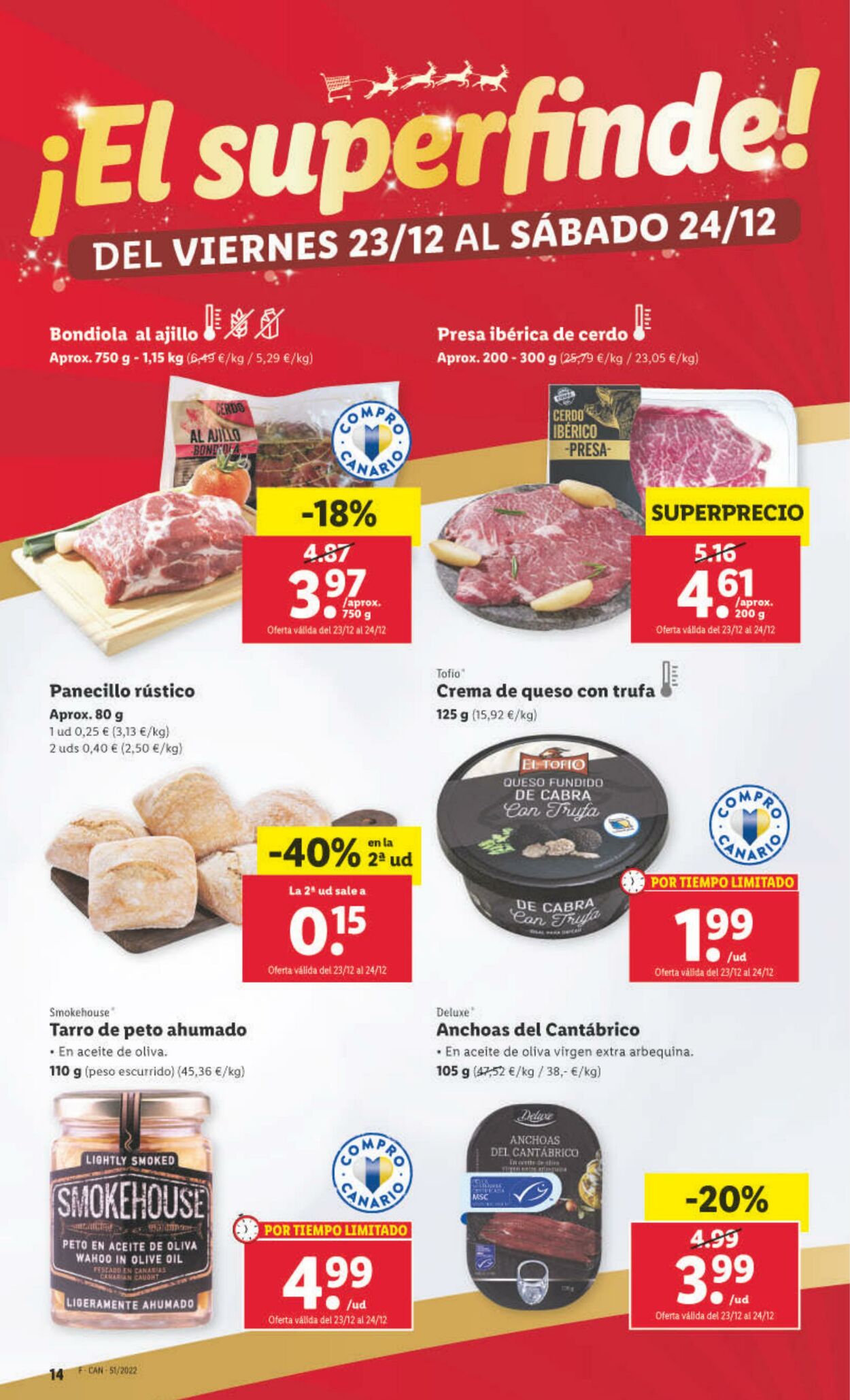 Folleto Lidl 22.12.2022 - 28.12.2022