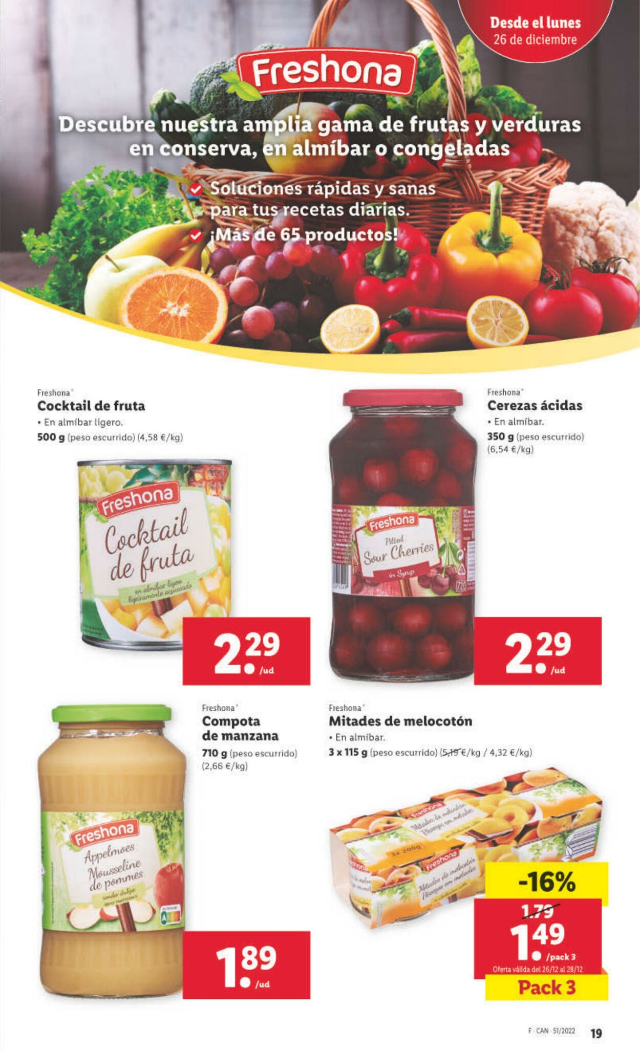 Folleto Lidl 22.12.2022 - 28.12.2022