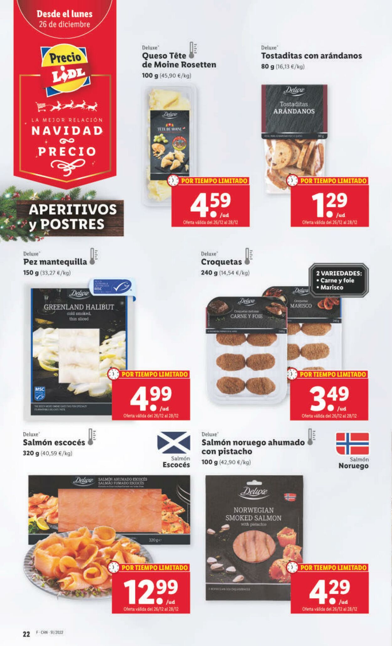 Folleto Lidl 22.12.2022 - 28.12.2022