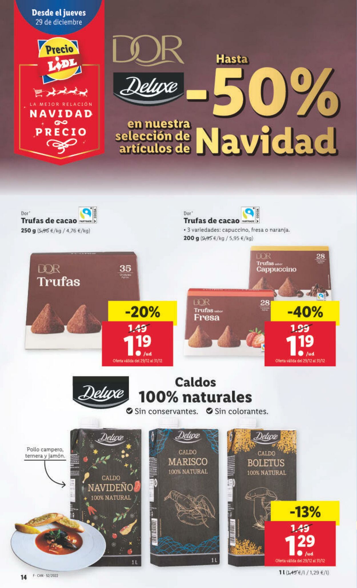 Folleto Lidl 29.12.2022 - 04.01.2023