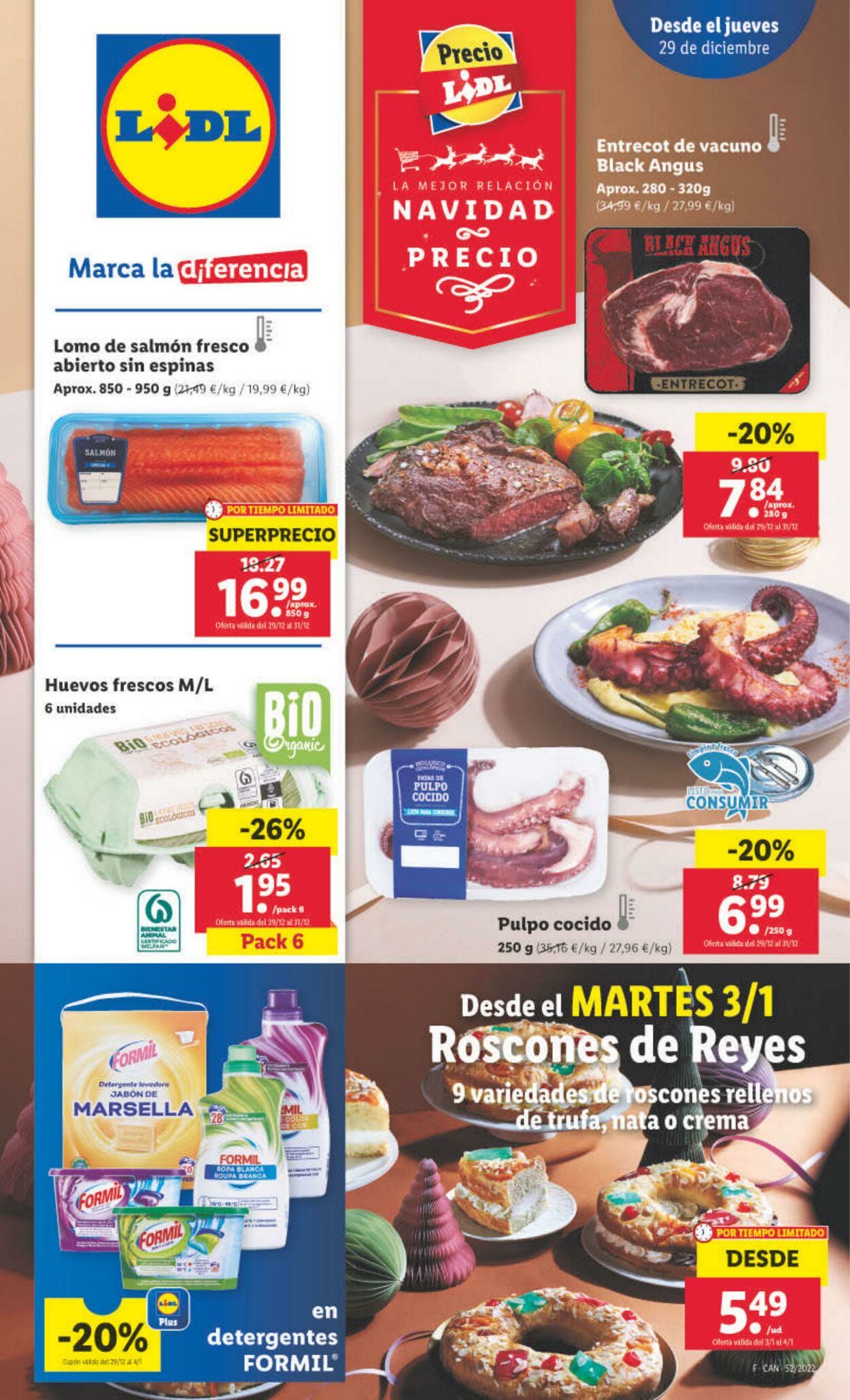 Folleto Lidl 29.12.2022 - 04.01.2023