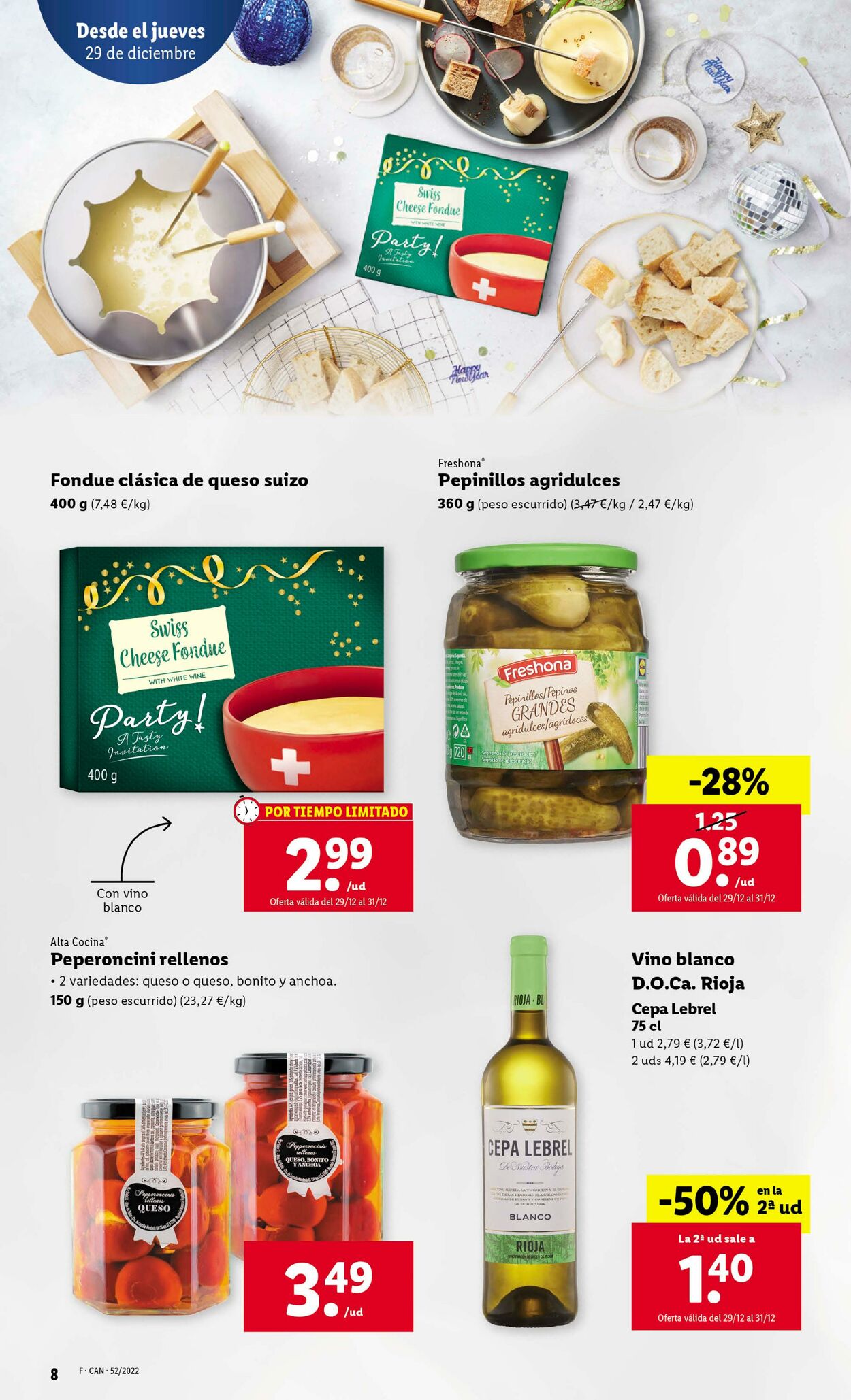 Folleto Lidl 29.12.2022 - 04.01.2023