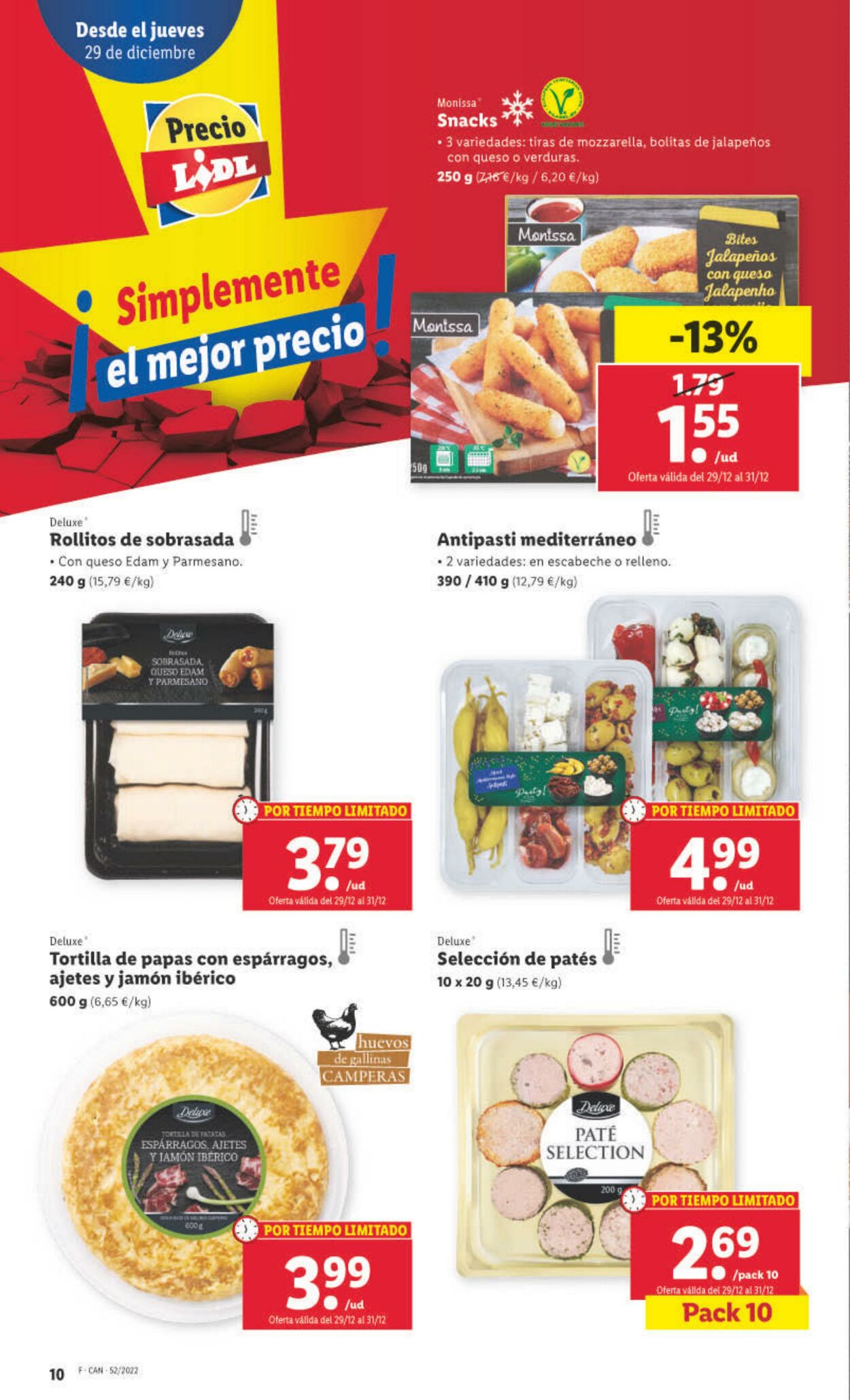 Folleto Lidl 29.12.2022 - 04.01.2023