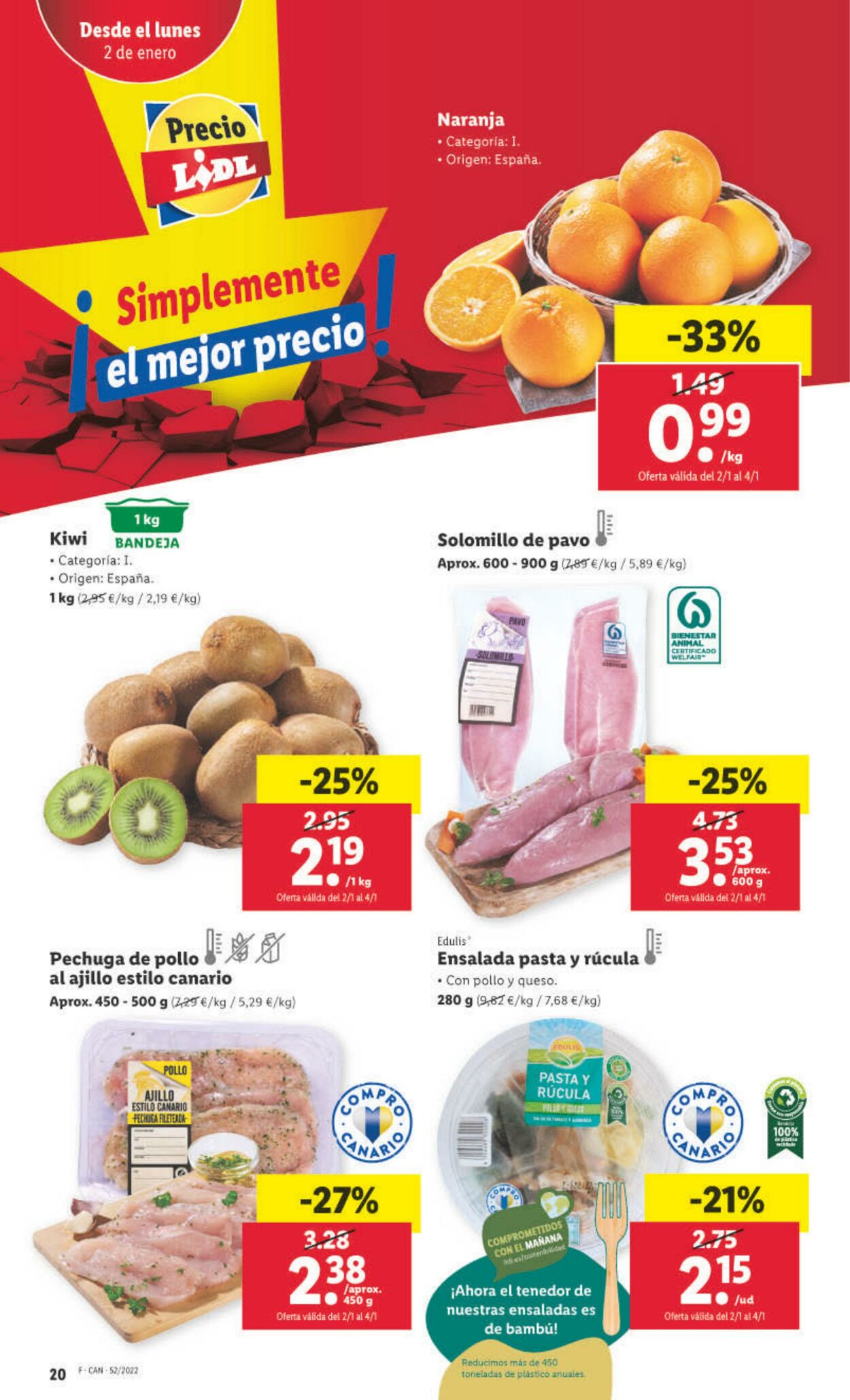 Folleto Lidl 29.12.2022 - 04.01.2023