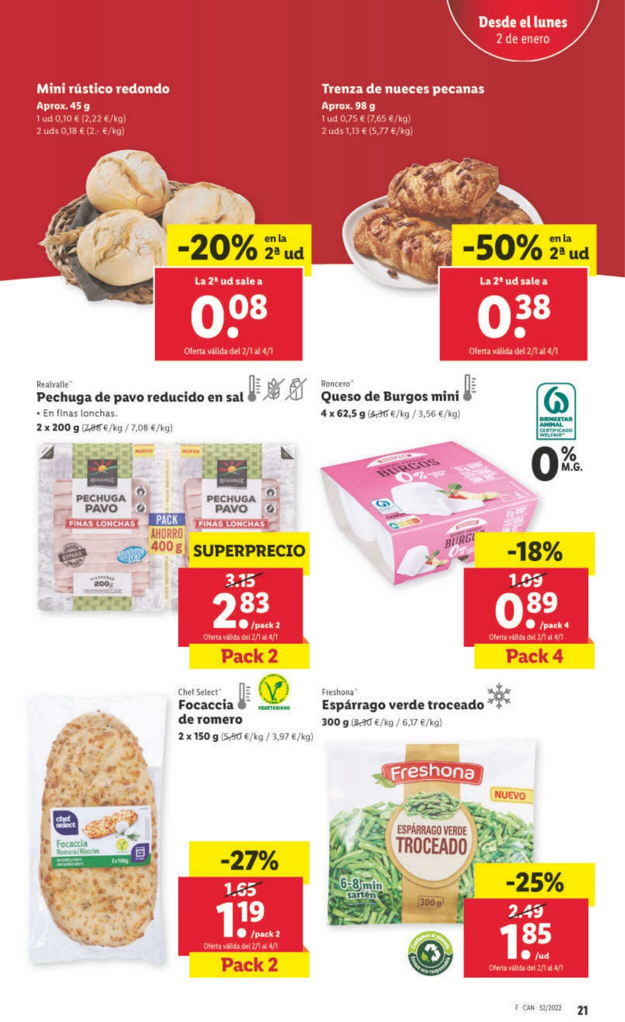 Folleto Lidl 29.12.2022 - 04.01.2023