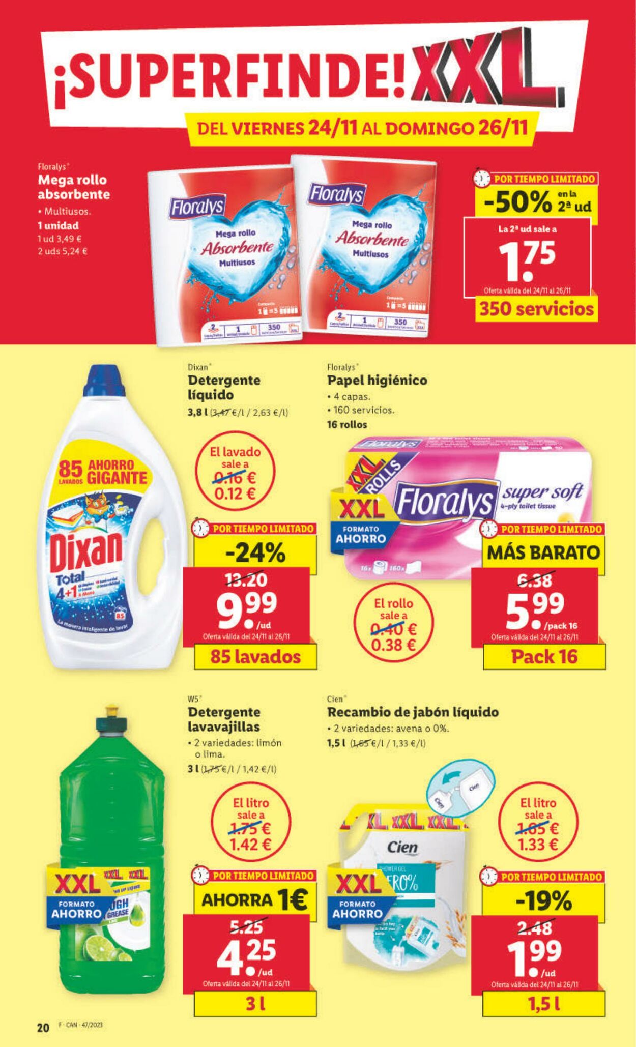 Folleto Lidl 20.11.2023 - 26.11.2023