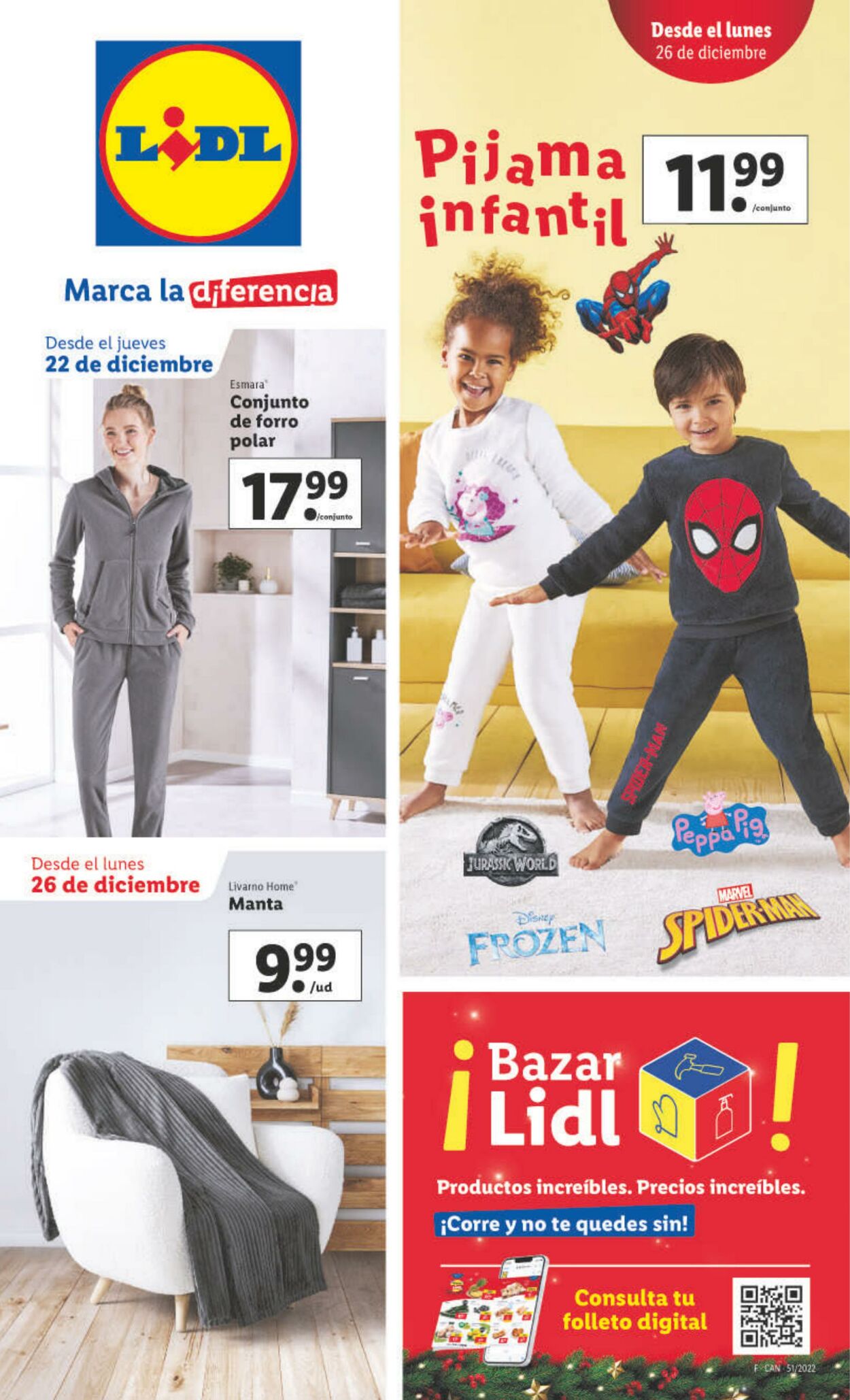 Folleto Lidl 22.12.2022 - 28.12.2022