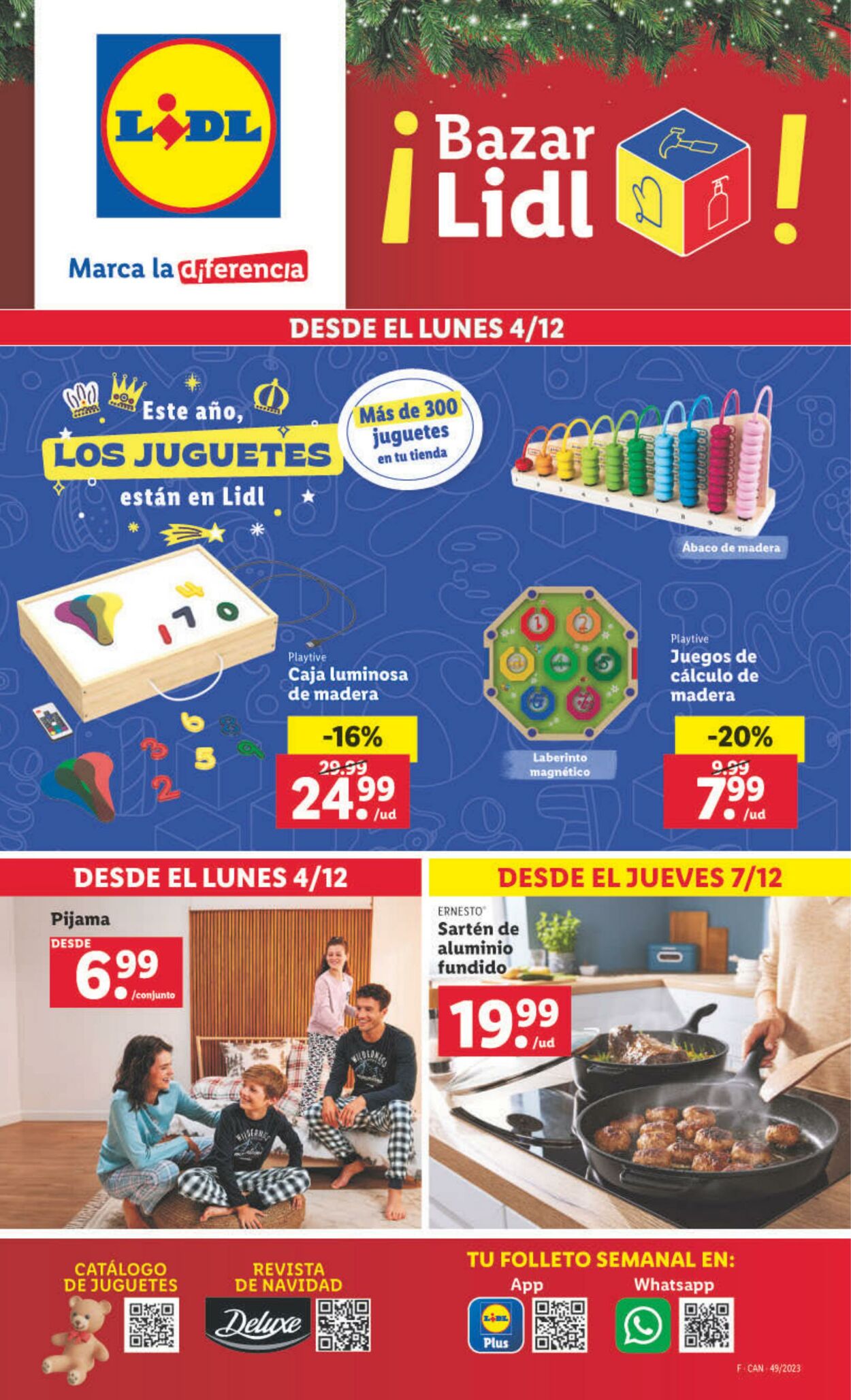 Folleto Lidl 04.12.2023 - 10.12.2023