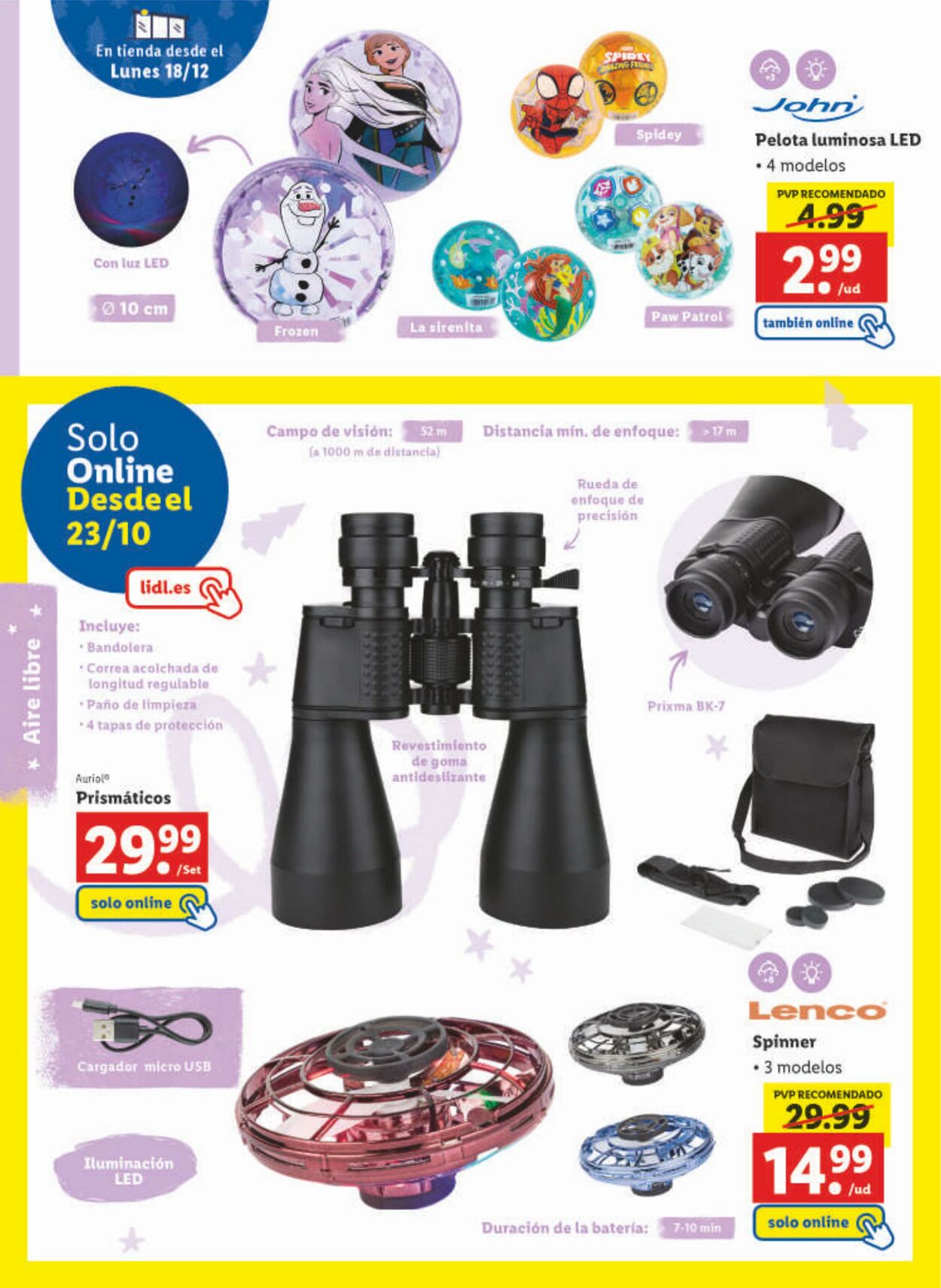 Folleto Lidl 23.10.2023 - 06.01.2024