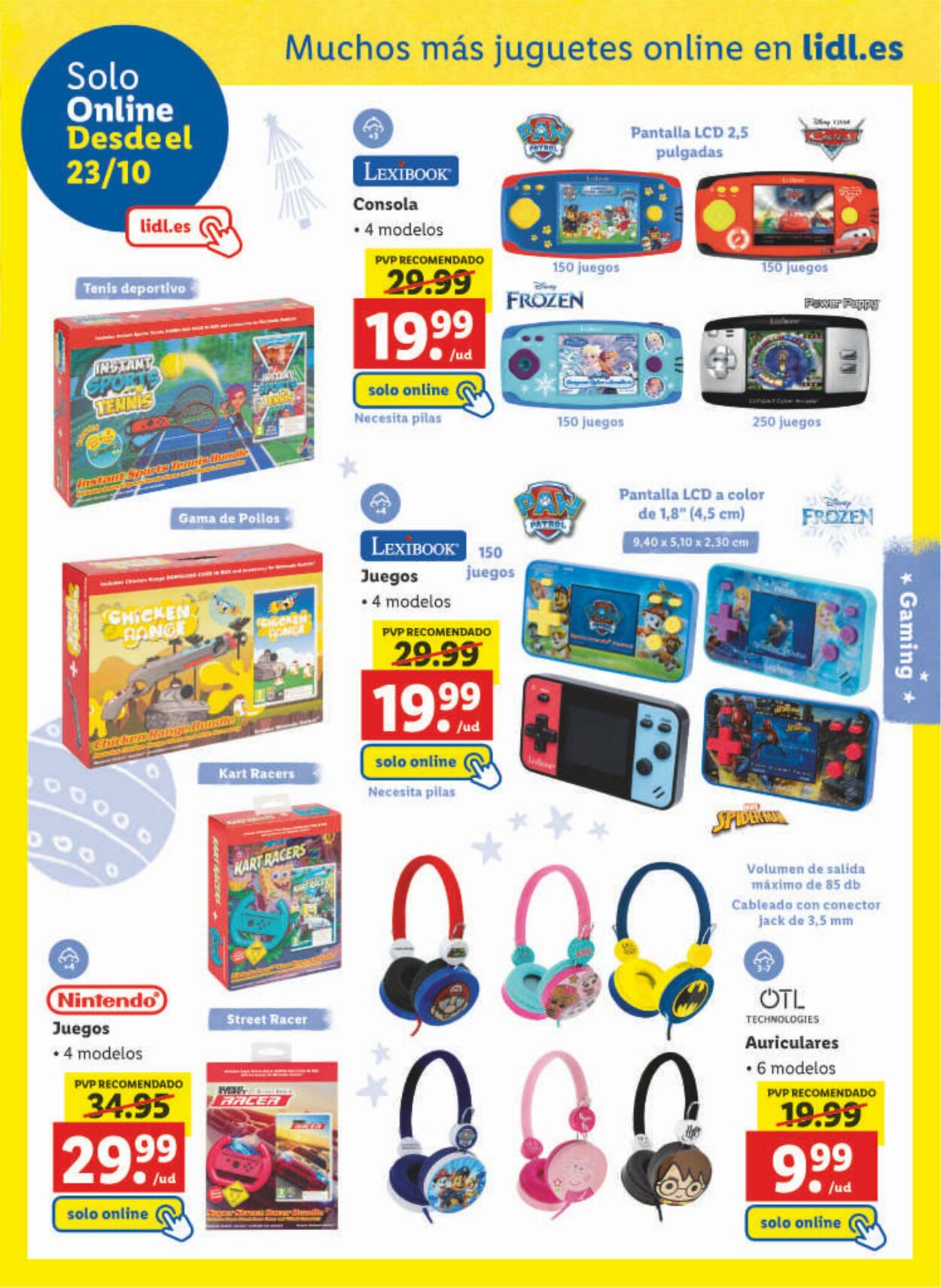 Folleto Lidl 23.10.2023 - 06.01.2024