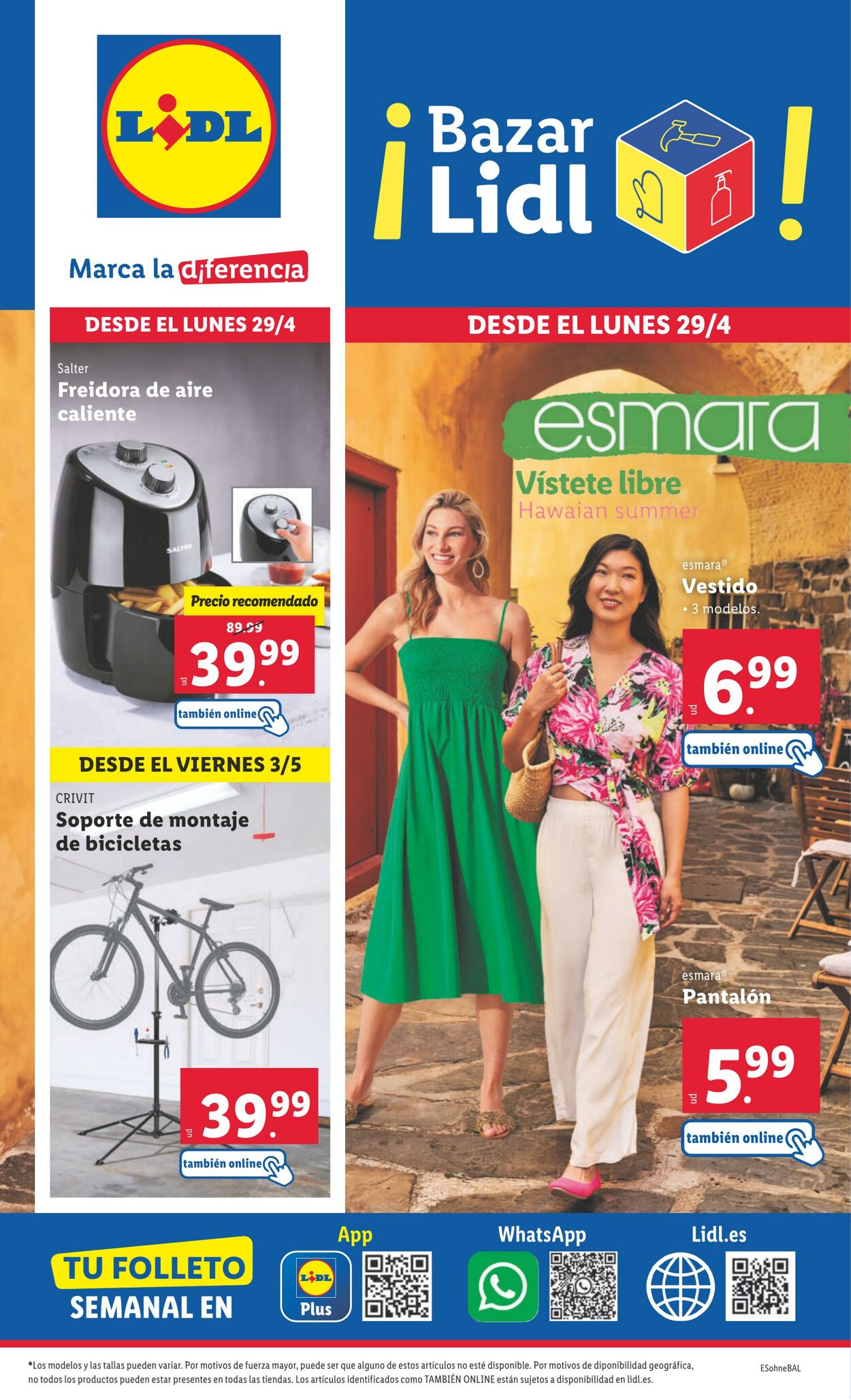 Folleto Lidl 29.04.2024 - 05.05.2024