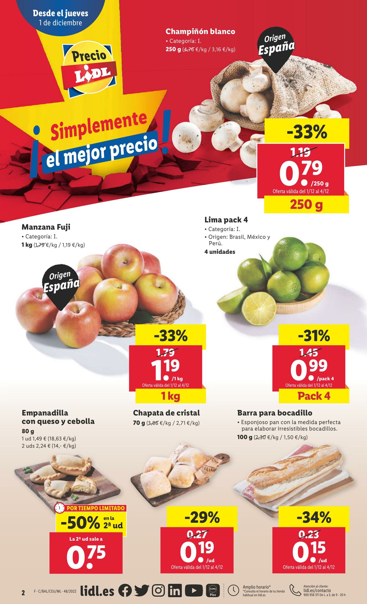 Folleto Lidl 01.12.2022 - 07.12.2022