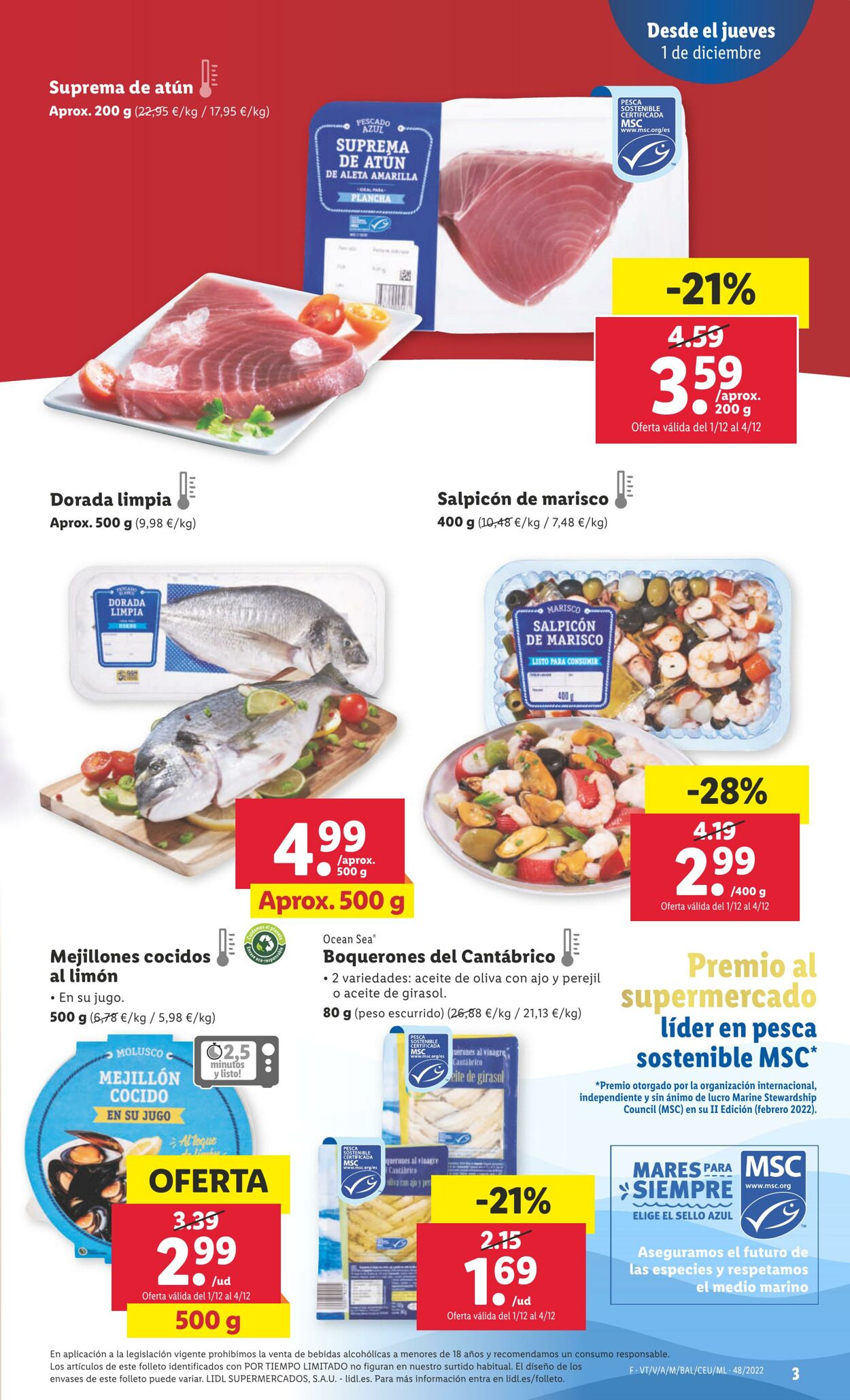 Folleto Lidl 01.12.2022 - 07.12.2022