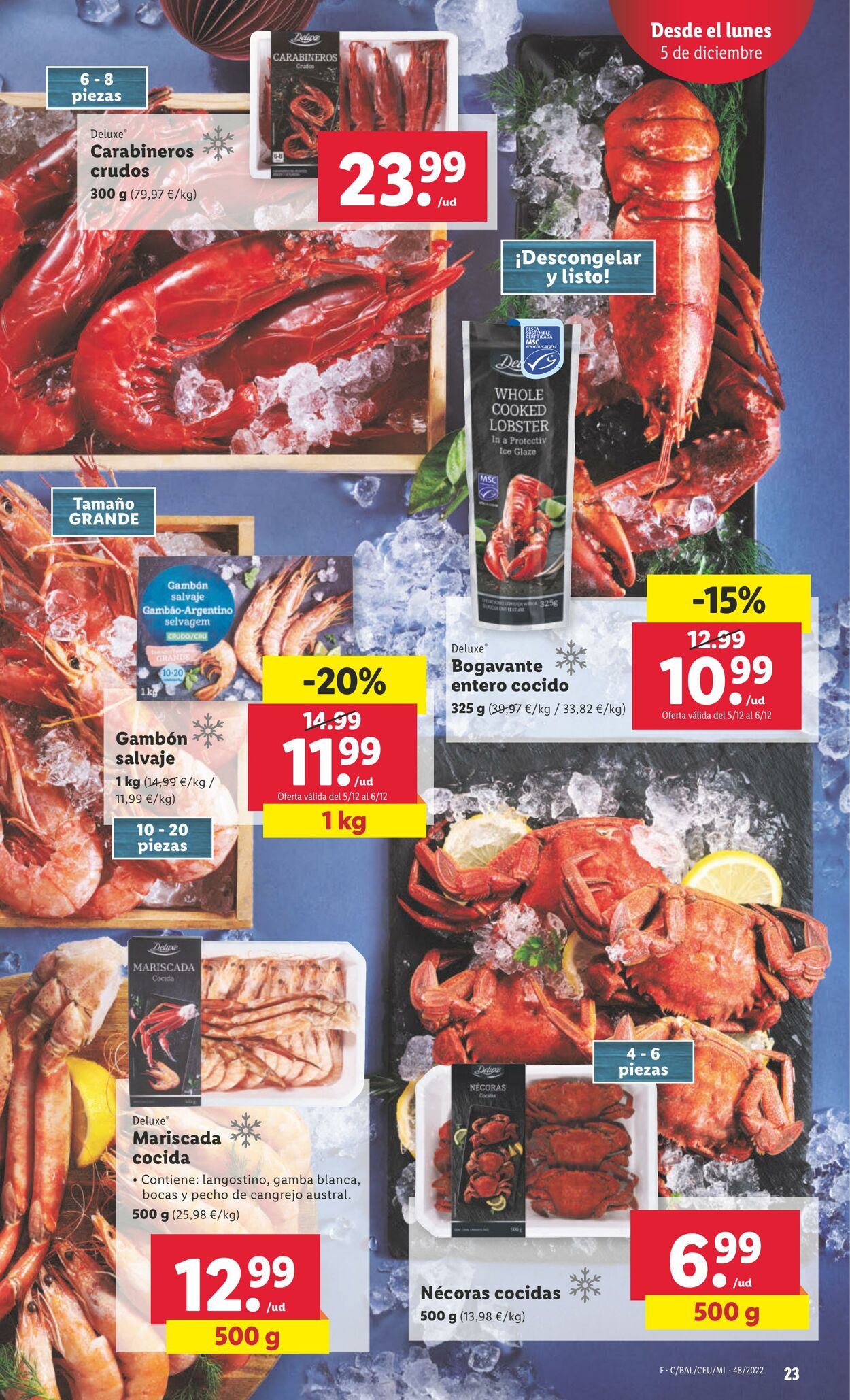 Folleto Lidl 01.12.2022 - 07.12.2022