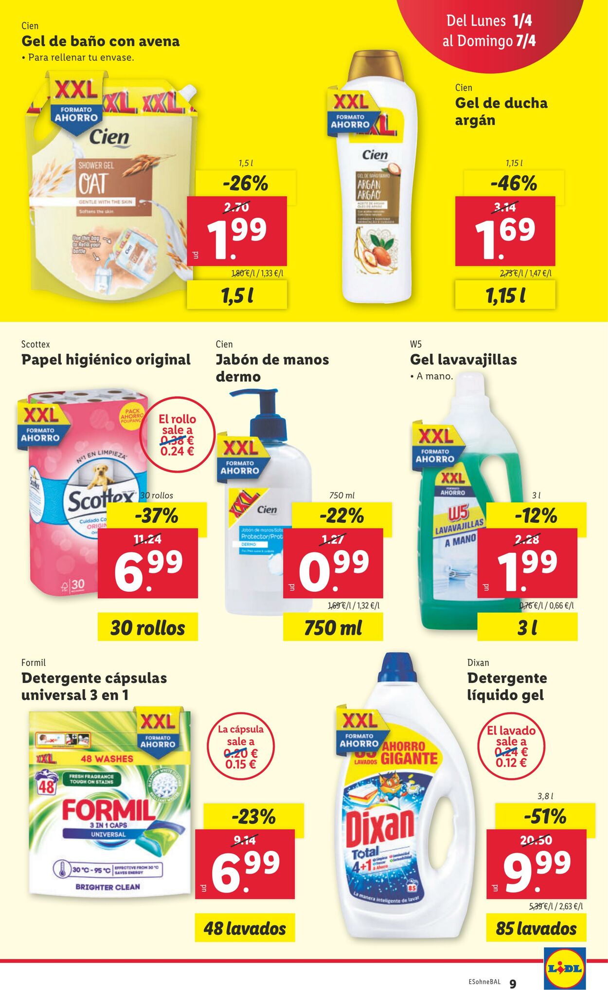 Folleto Lidl 01.04.2024 - 07.04.2024