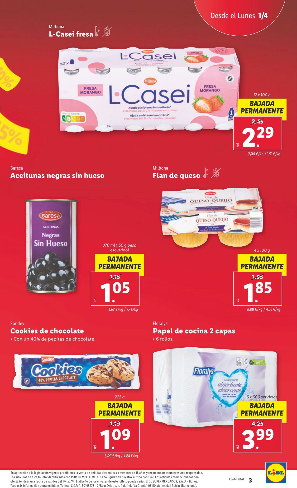 Folleto Lidl 01.04.2024 - 07.04.2024