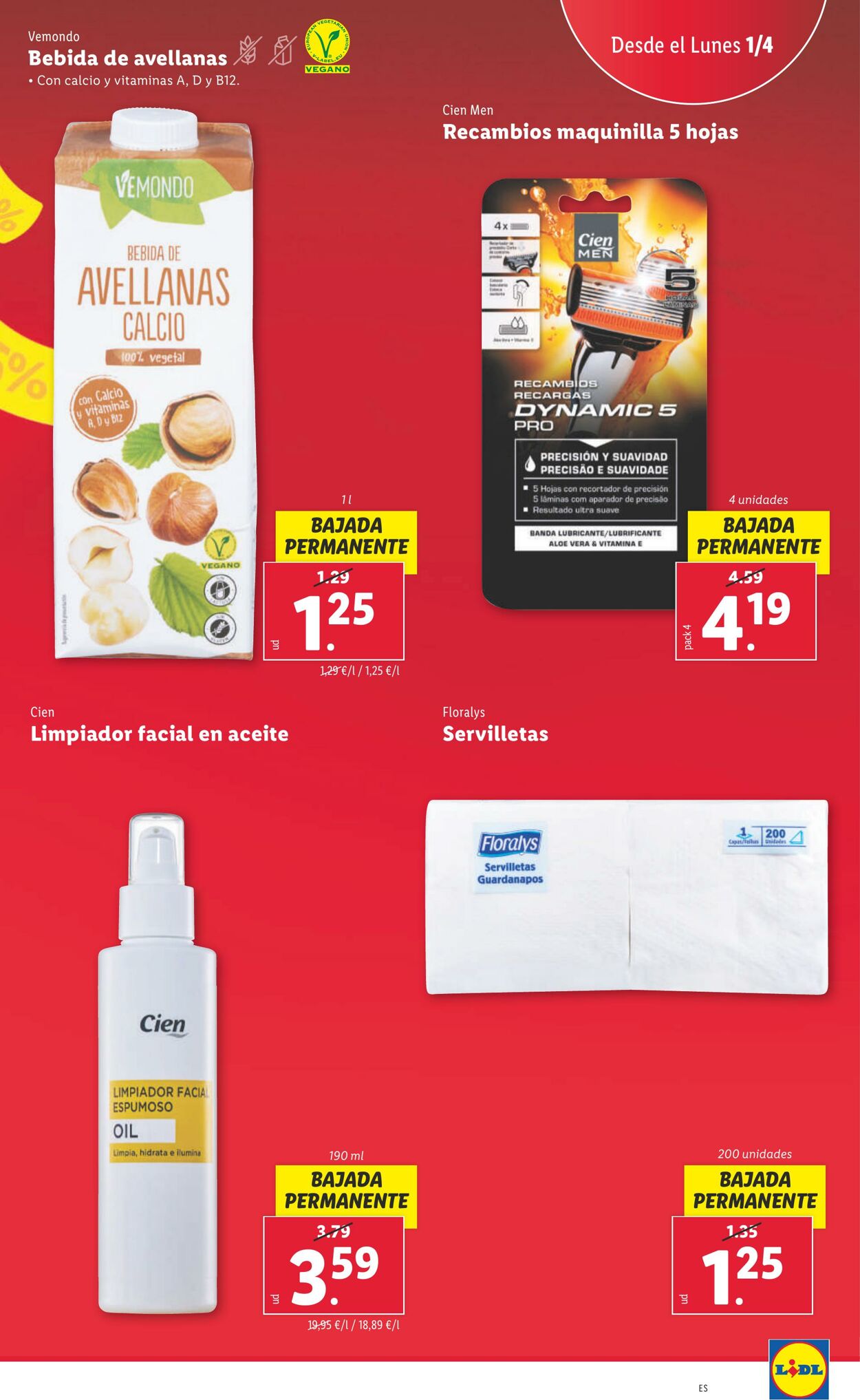 Folleto Lidl 01.04.2024 - 07.04.2024