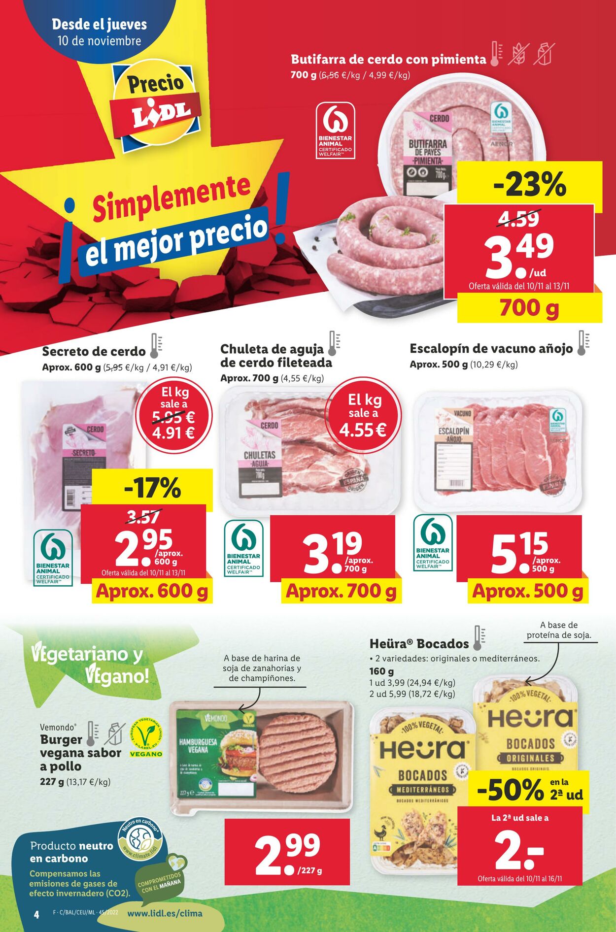 Folleto Lidl 10.11.2022 - 16.11.2022