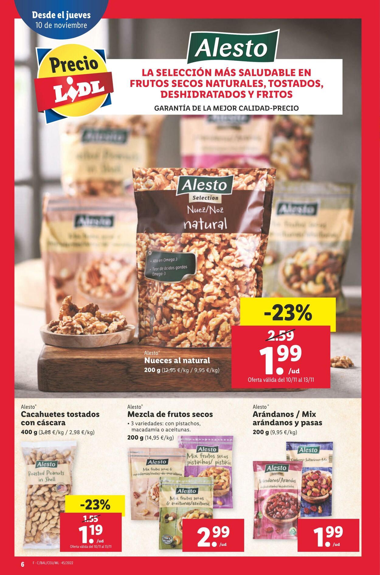 Folleto Lidl 10.11.2022 - 16.11.2022