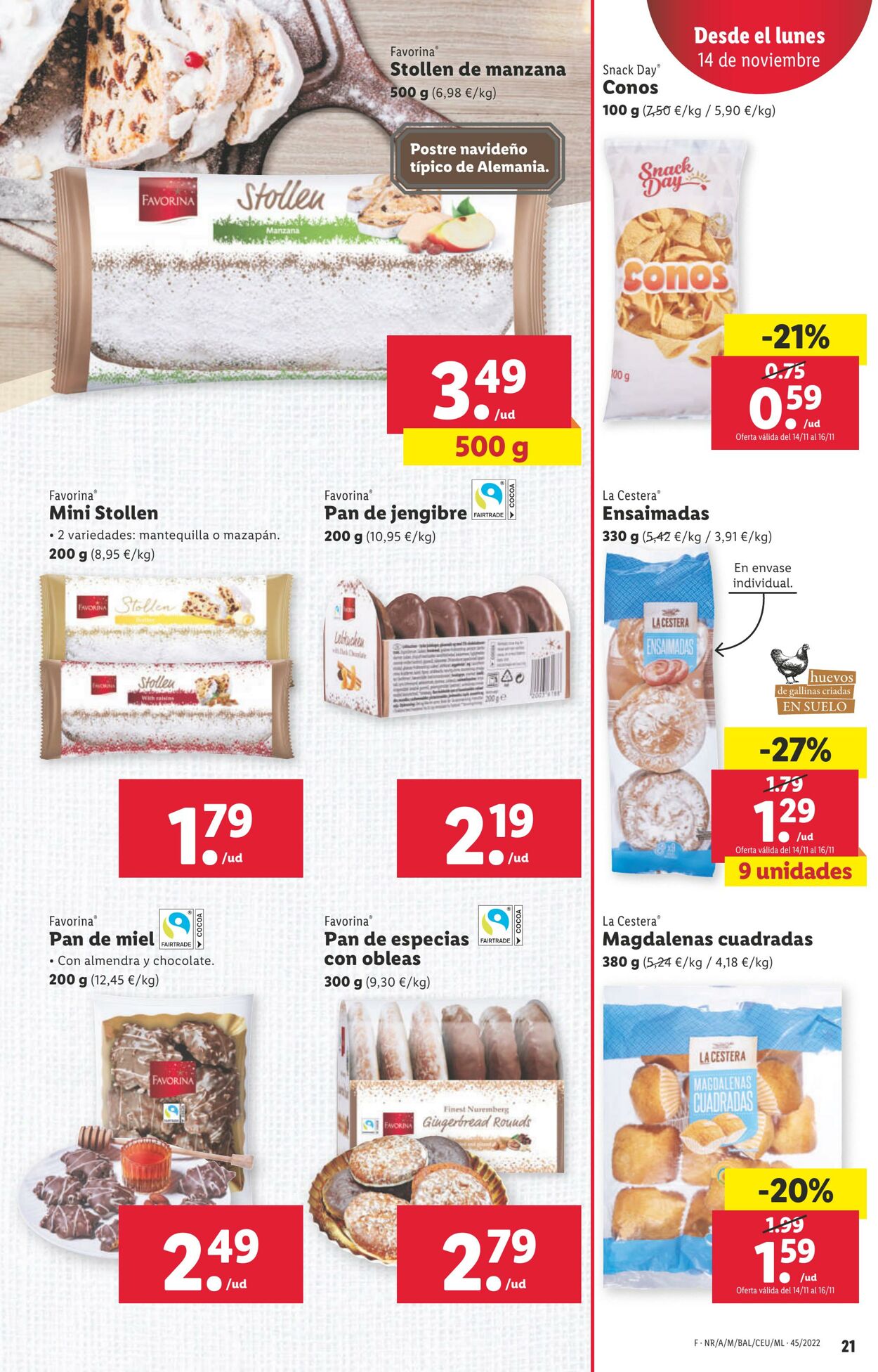 Folleto Lidl 10.11.2022 - 16.11.2022