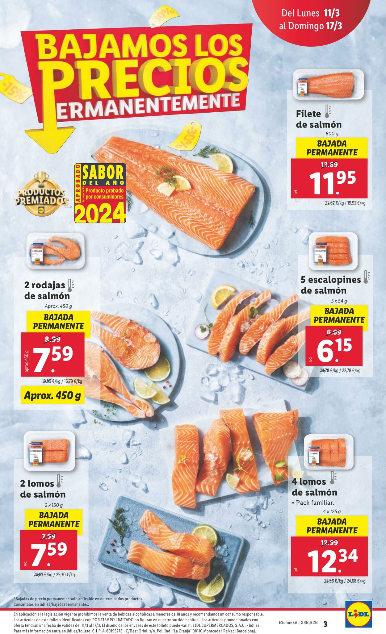 Folleto Lidl 11.03.2024 - 17.03.2024