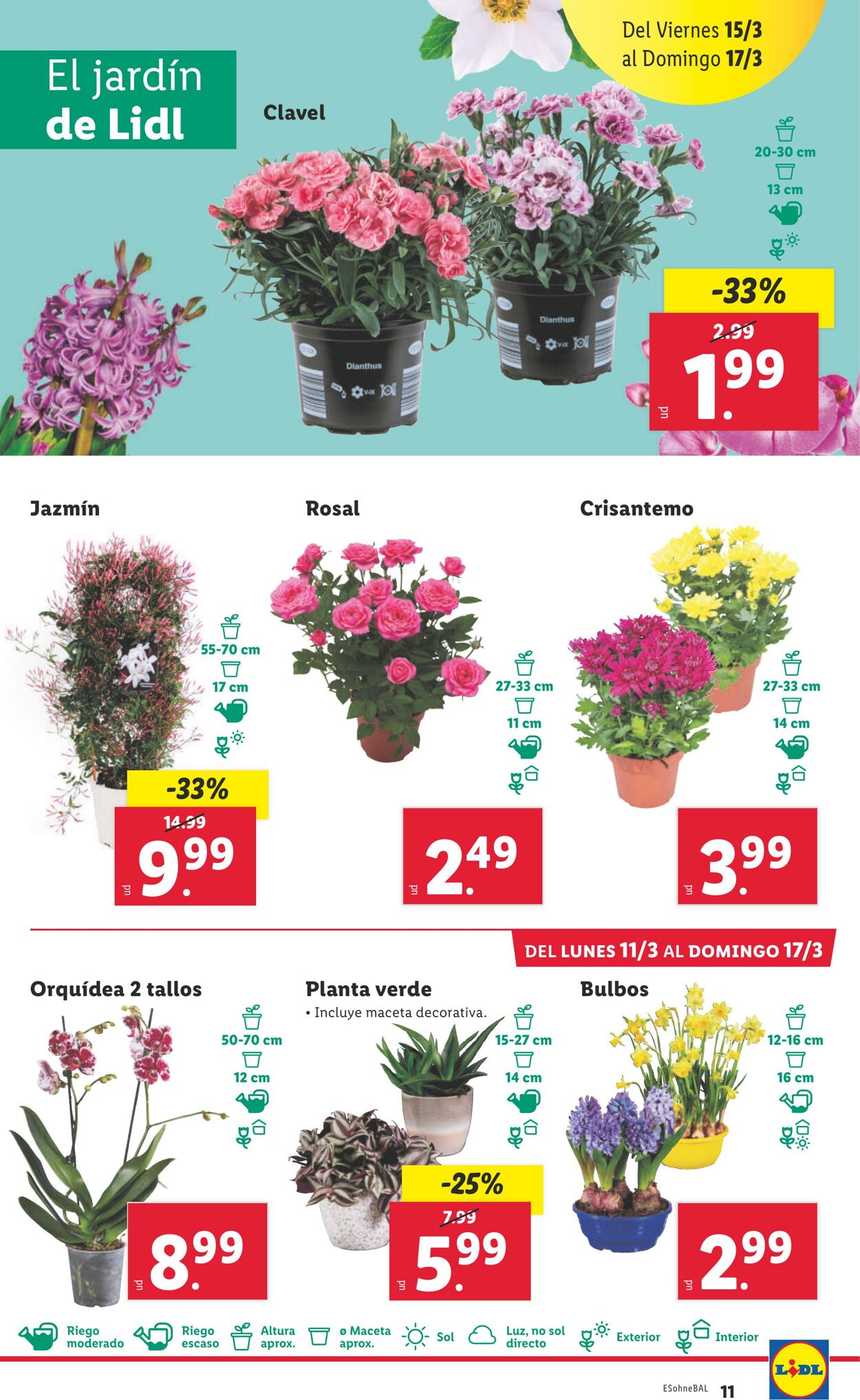 Folleto Lidl 11.03.2024 - 17.03.2024