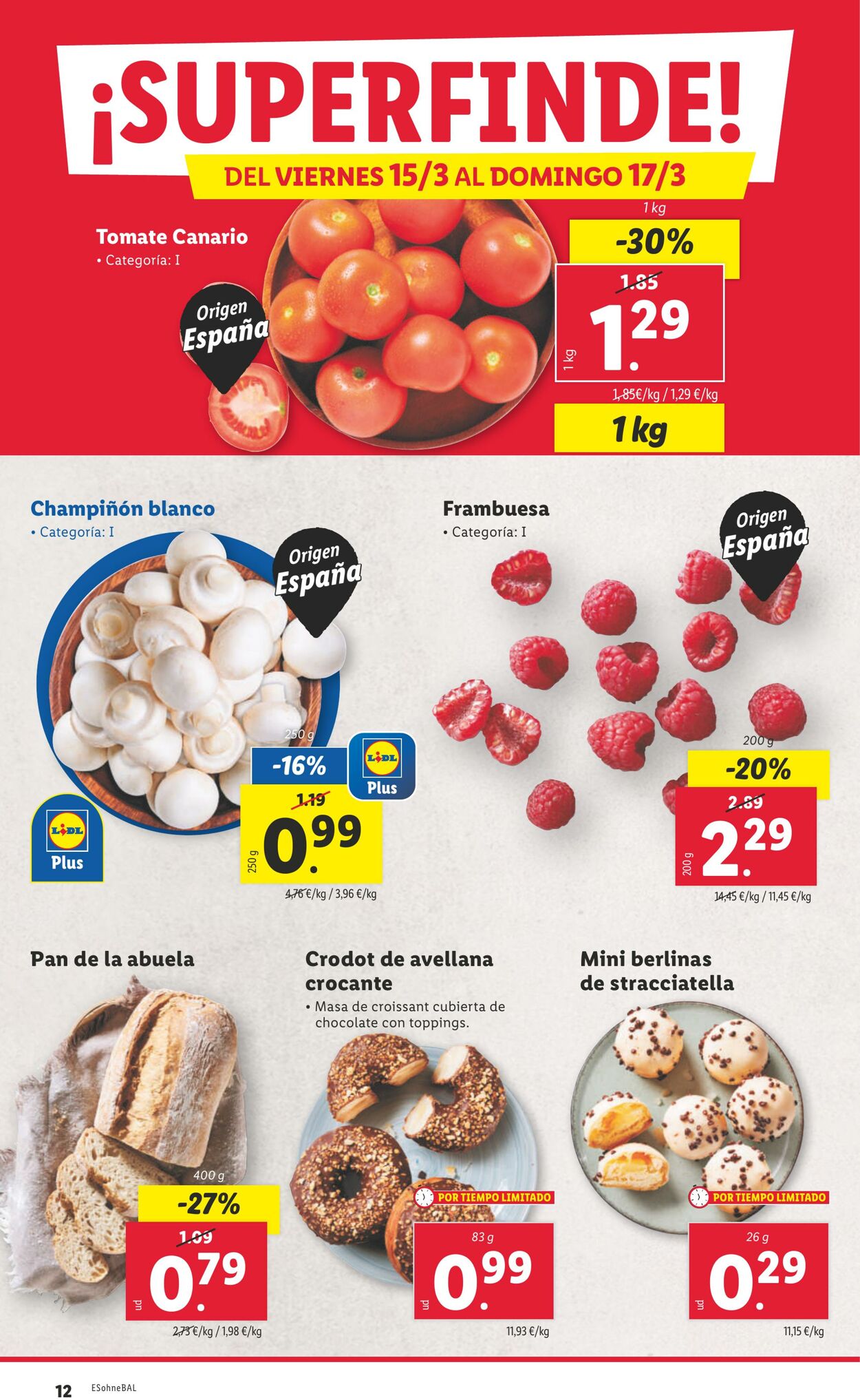 Folleto Lidl 11.03.2024 - 17.03.2024