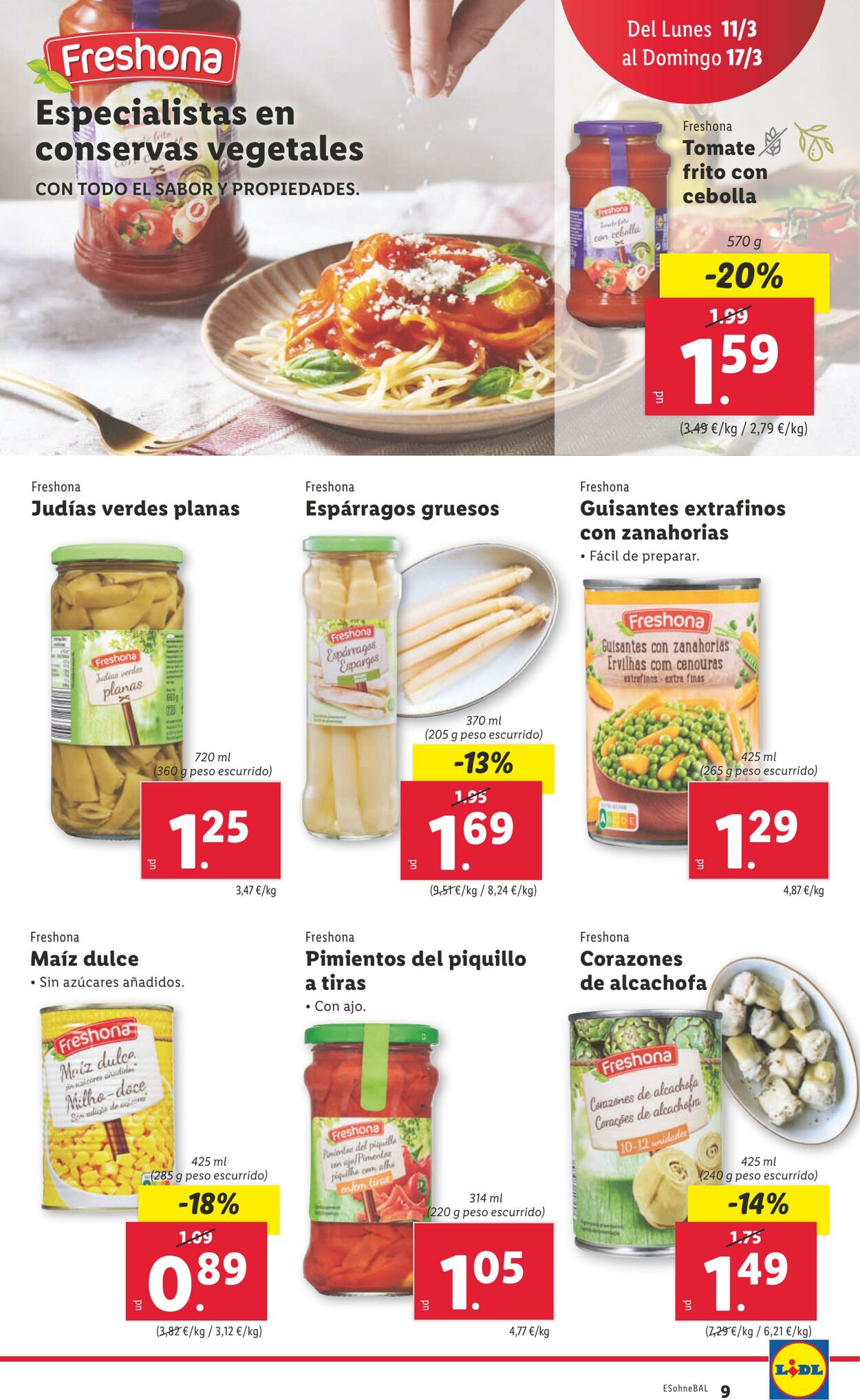 Folleto Lidl 11.03.2024 - 17.03.2024