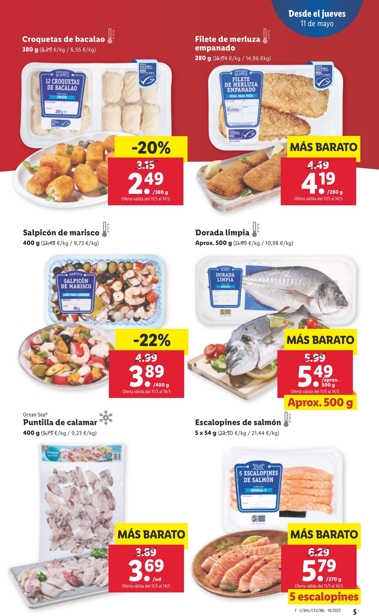 Folleto Lidl 11.05.2023 - 17.05.2023