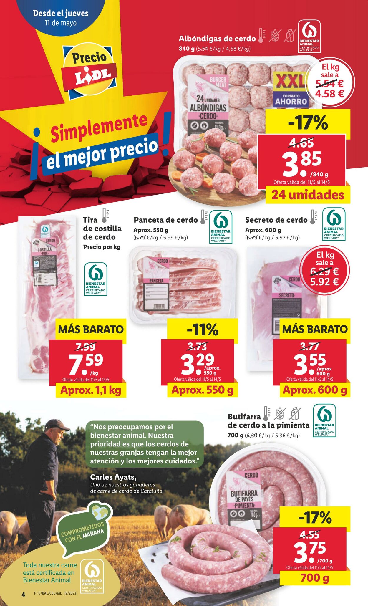 Folleto Lidl 11.05.2023 - 17.05.2023