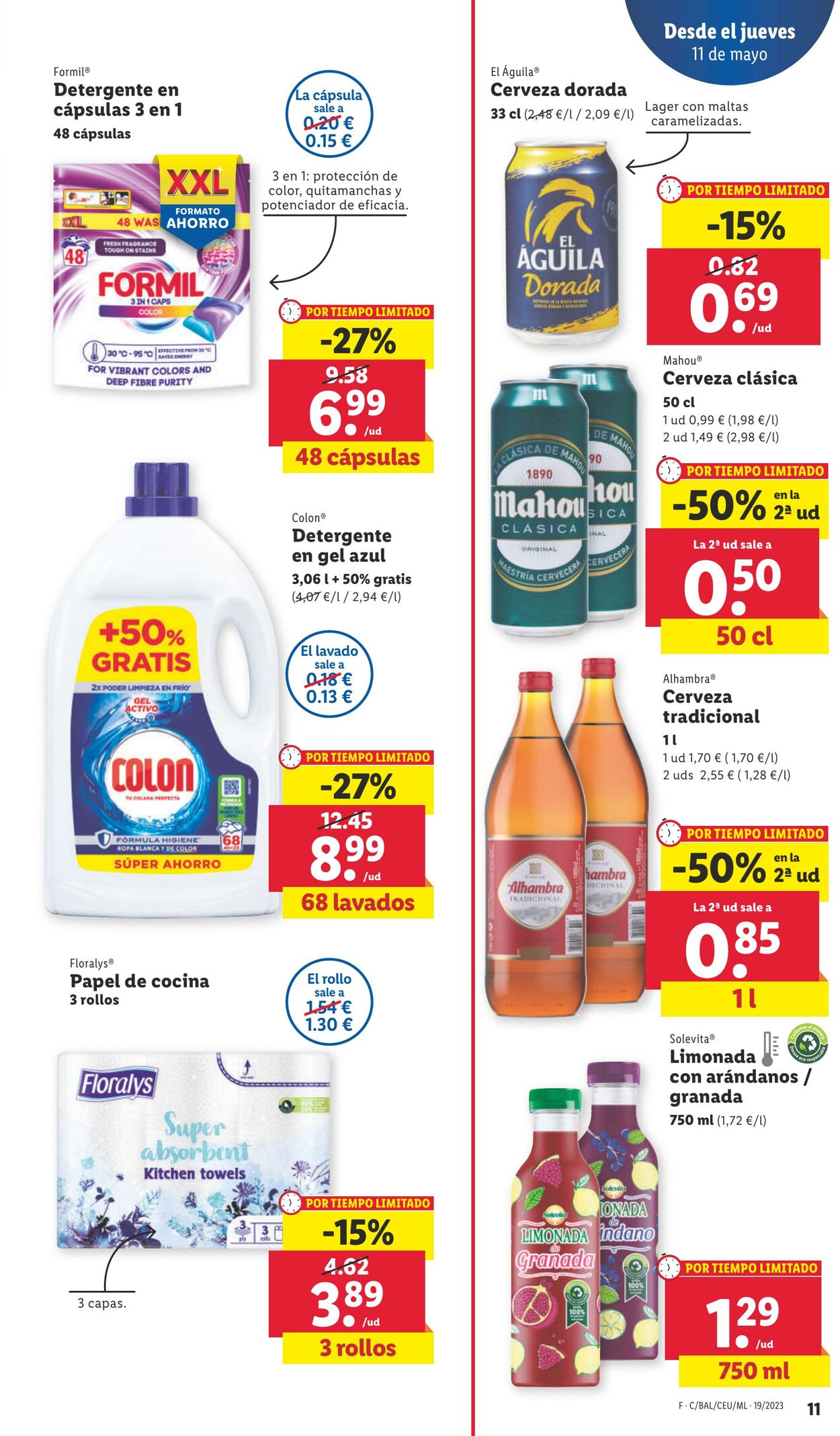 Folleto Lidl 11.05.2023 - 17.05.2023