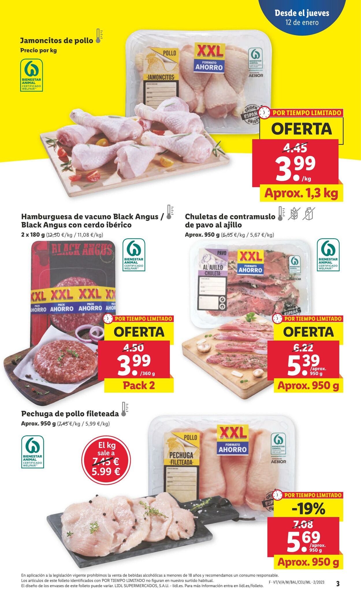 Folleto Lidl 12.01.2023 - 18.01.2023