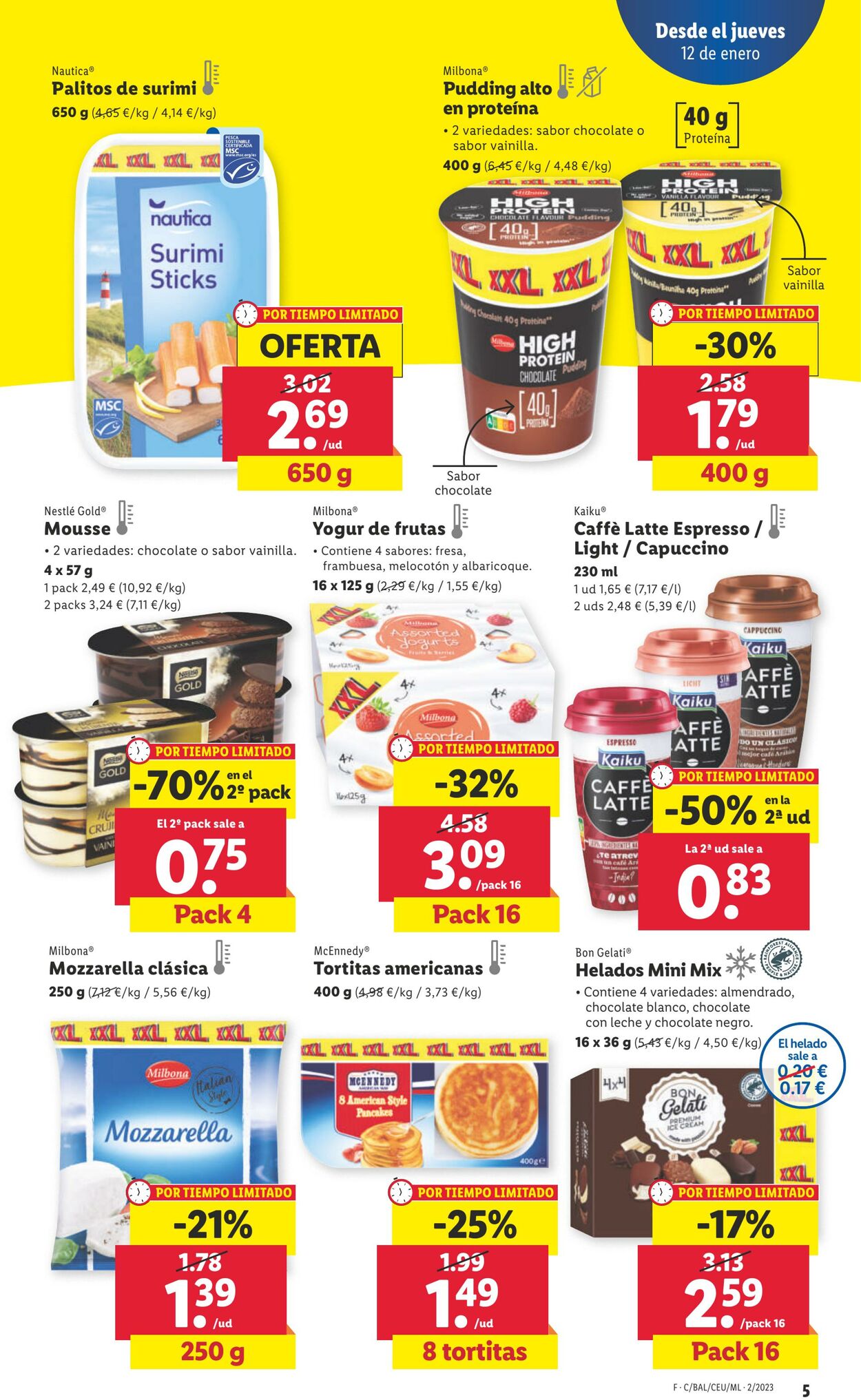 Folleto Lidl 12.01.2023 - 18.01.2023